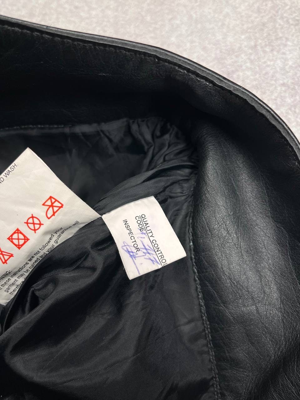 Genuine Leather × Vintage Vintage Moto Genuine Leather Avantgarde Pants Y2K XL Size US 36 / EU 52 - 9 Thumbnail