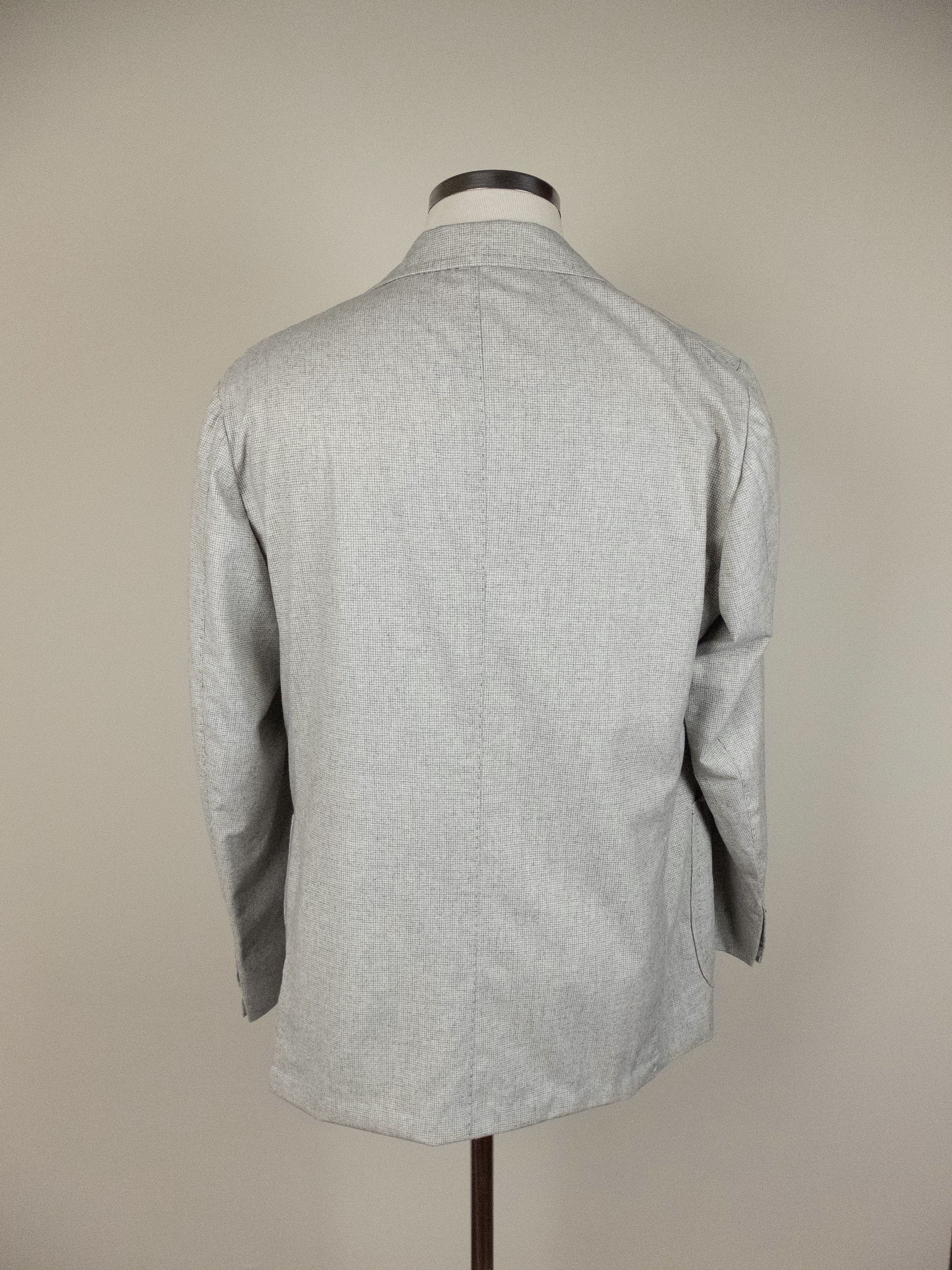 SARTORIO SARTORIO Napoli by Kiton light gray wool cashmere suit 44 54 Size 44R - 3 Thumbnail