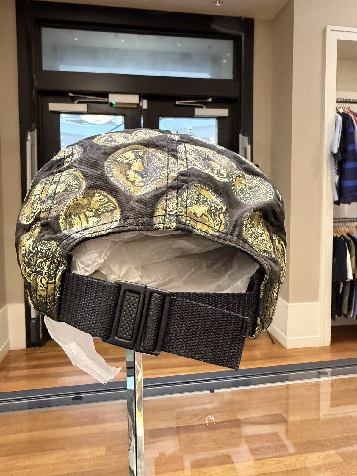 Supreme Supreme SS14 Coins Camp Cap - Black Size ONE SIZE - 2 Thumbnail