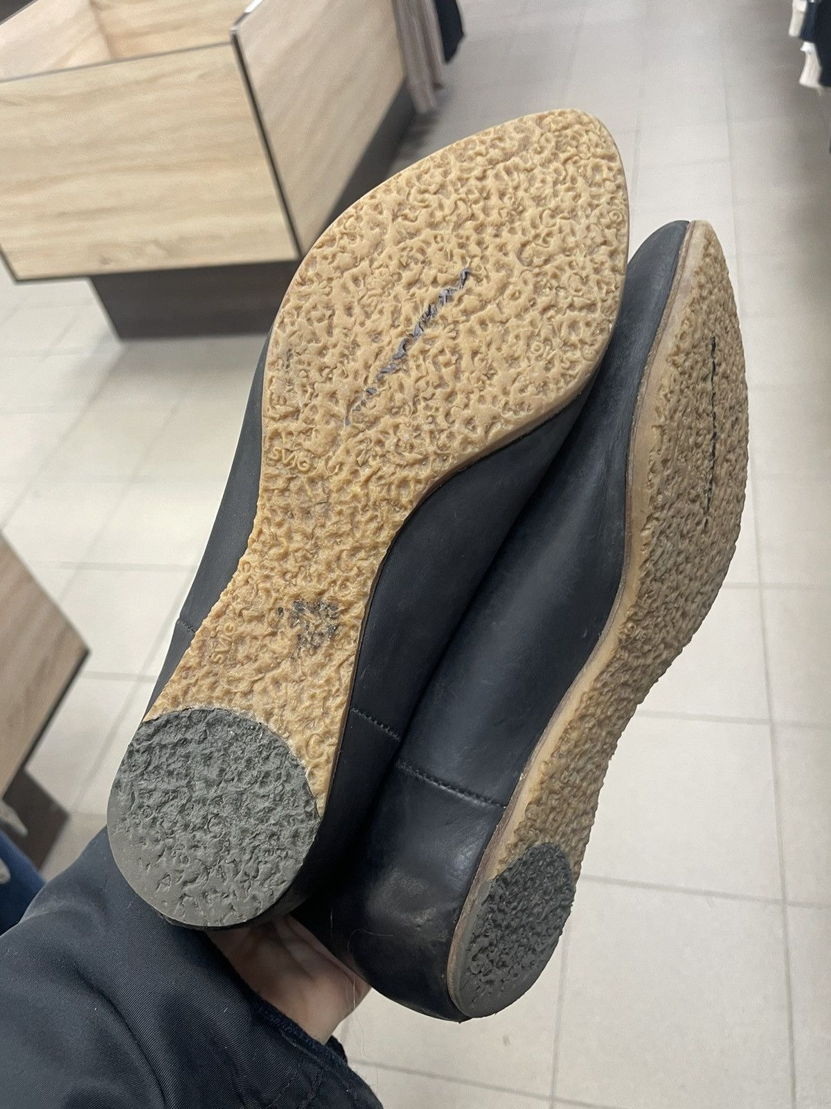 H&M × Maison Margiela Maison Martin Margiela x H&M High Black Leather Boots (2012) Size US 7 / IT 37 - 13 Thumbnail