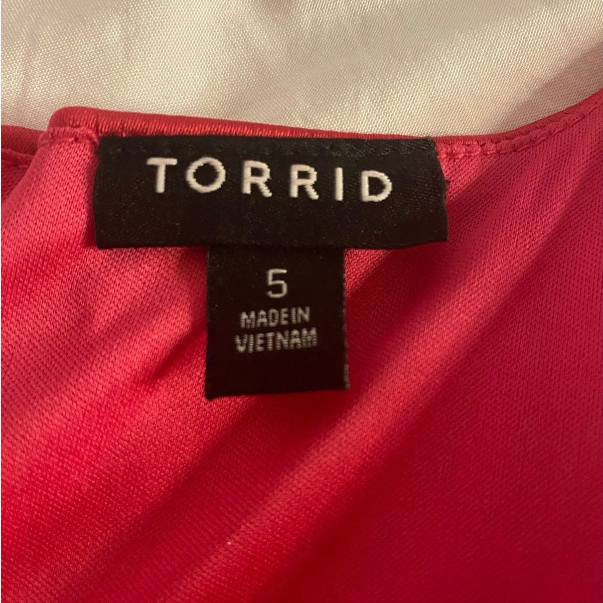 Other Y2K Hot Pink Satin Corset Tank Top Torrid Plus 5 Bustier Size 4XL / US 24-26 - 3 Thumbnail