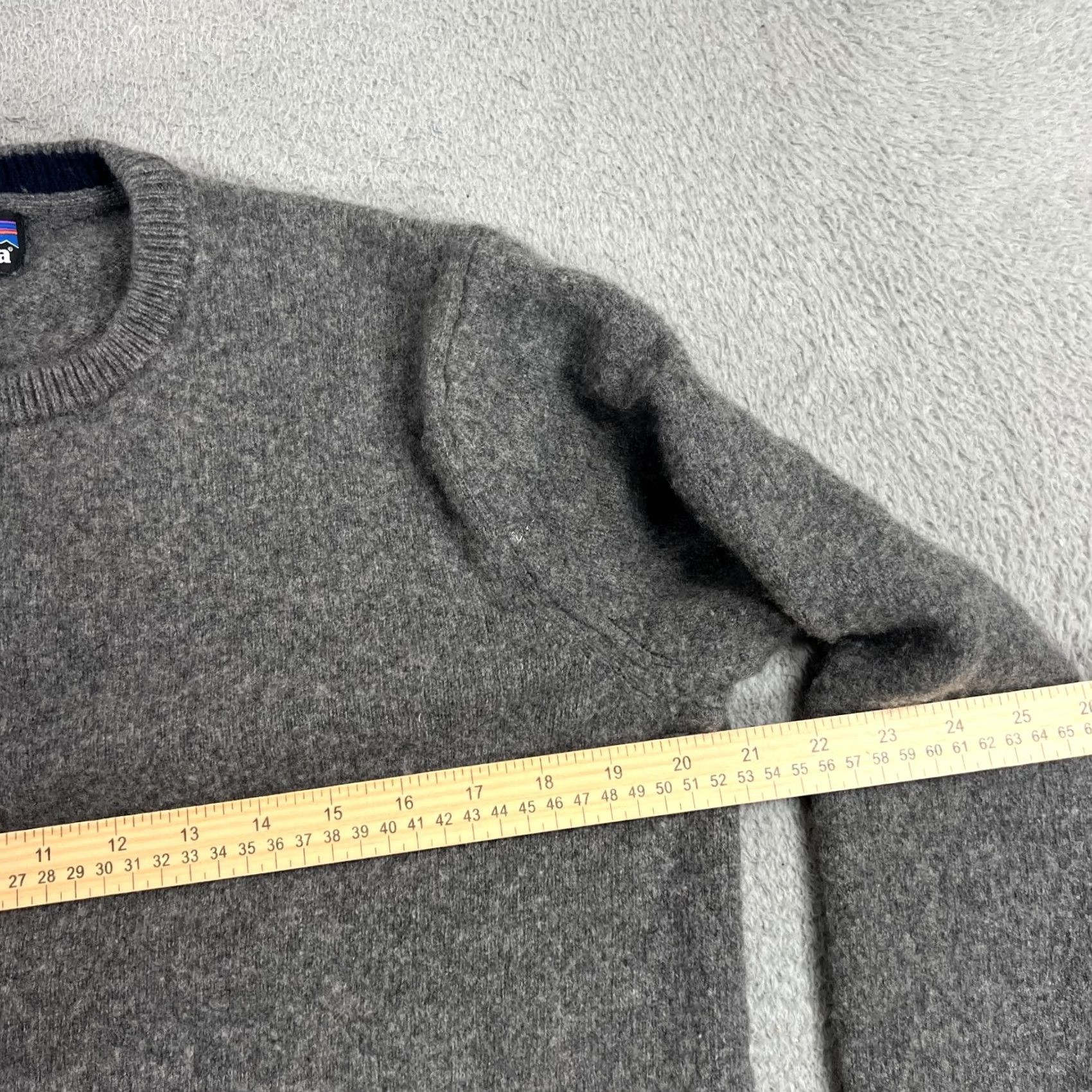 Patagonia Final Answer: Patagonia Recycled Cashmere Pullover Sweater Womens Large Gray Pre-owned Size L / US 10 / IT 46 - 5 Thumbnail