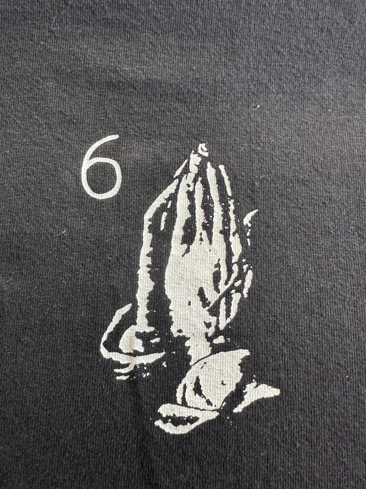 Drake Drake praying hands tee Size US M / EU 48-50 / 2 - 2 Thumbnail