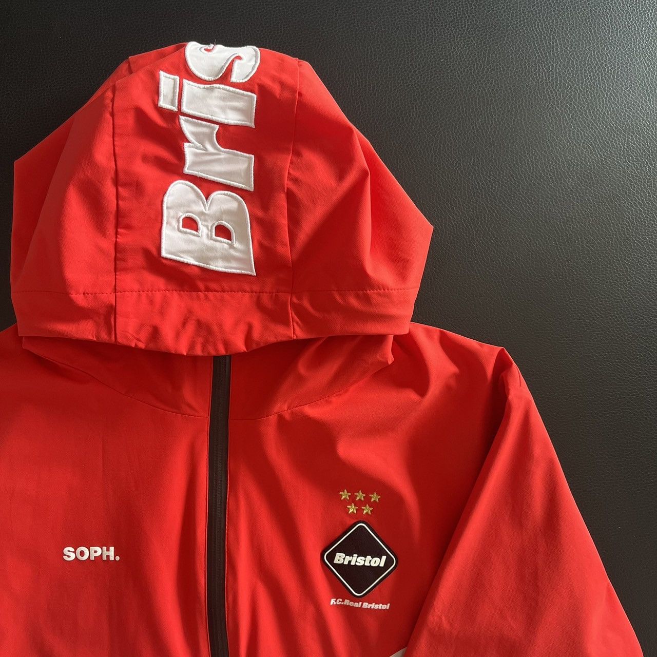 F.C. Real Bristol F.C. REAL BRISTOL X COCA-COLA WARM UP JACKET (RED) Size US S / EU 44-46 / 1 - 7 Thumbnail