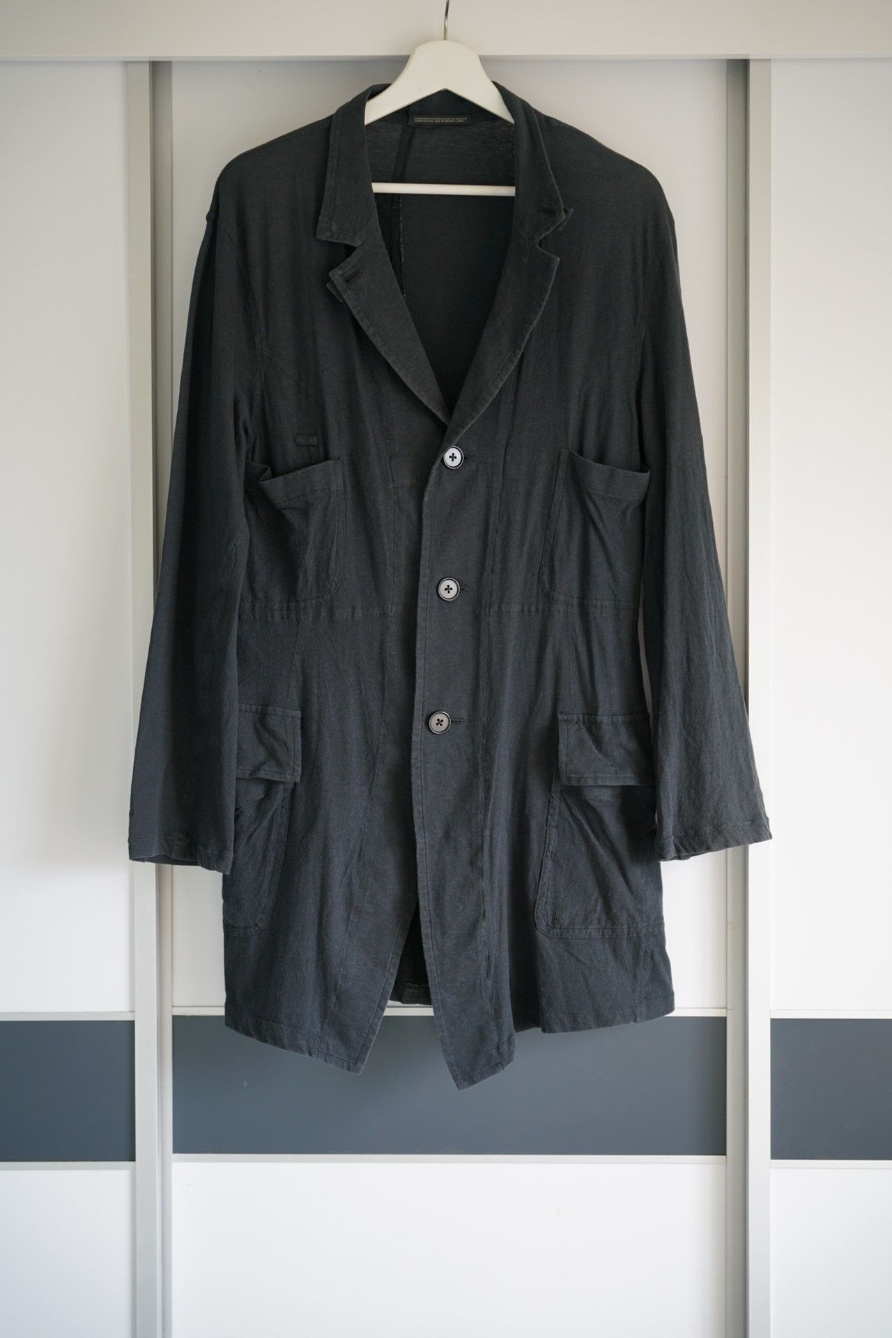 Yohji Yamamoto yohji yamamoto multi-panel trench coat Size US M / EU 48-50 / 2 - 1 Thumbnail