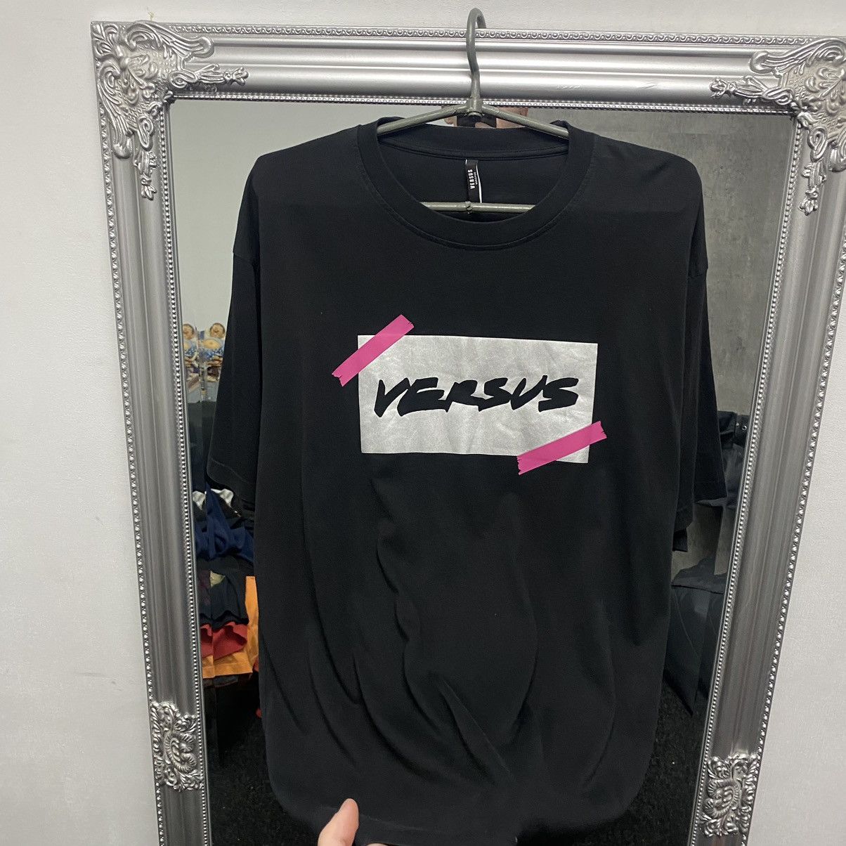 Versace Vintage Versace T Shirt Versus Size US L / EU 52-54 / 3 - 2 Thumbnail