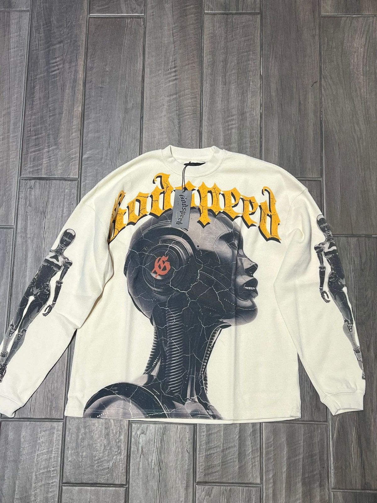Godspeed Godspeed Alexa Bone Long Sleeve Thermal Tee Size US S / EU 44-46 / 1 - 1 Thumbnail
