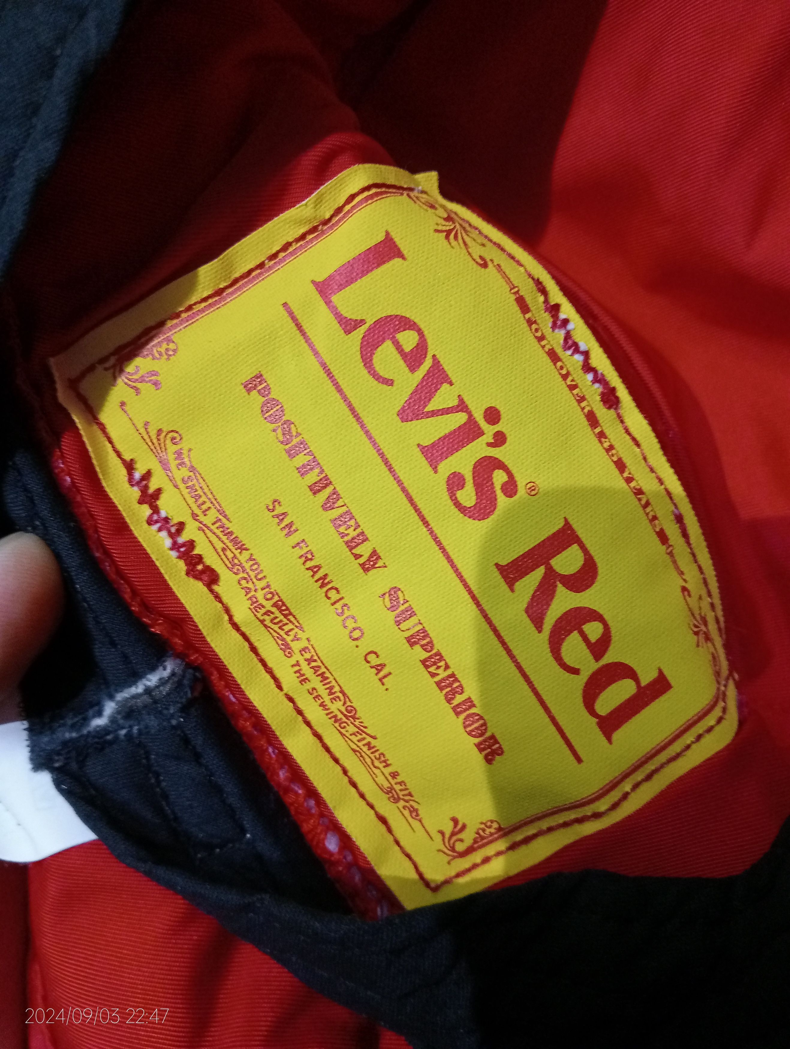 Levi's Levi's Red Bucket Hat Size ONE SIZE - 9 Thumbnail