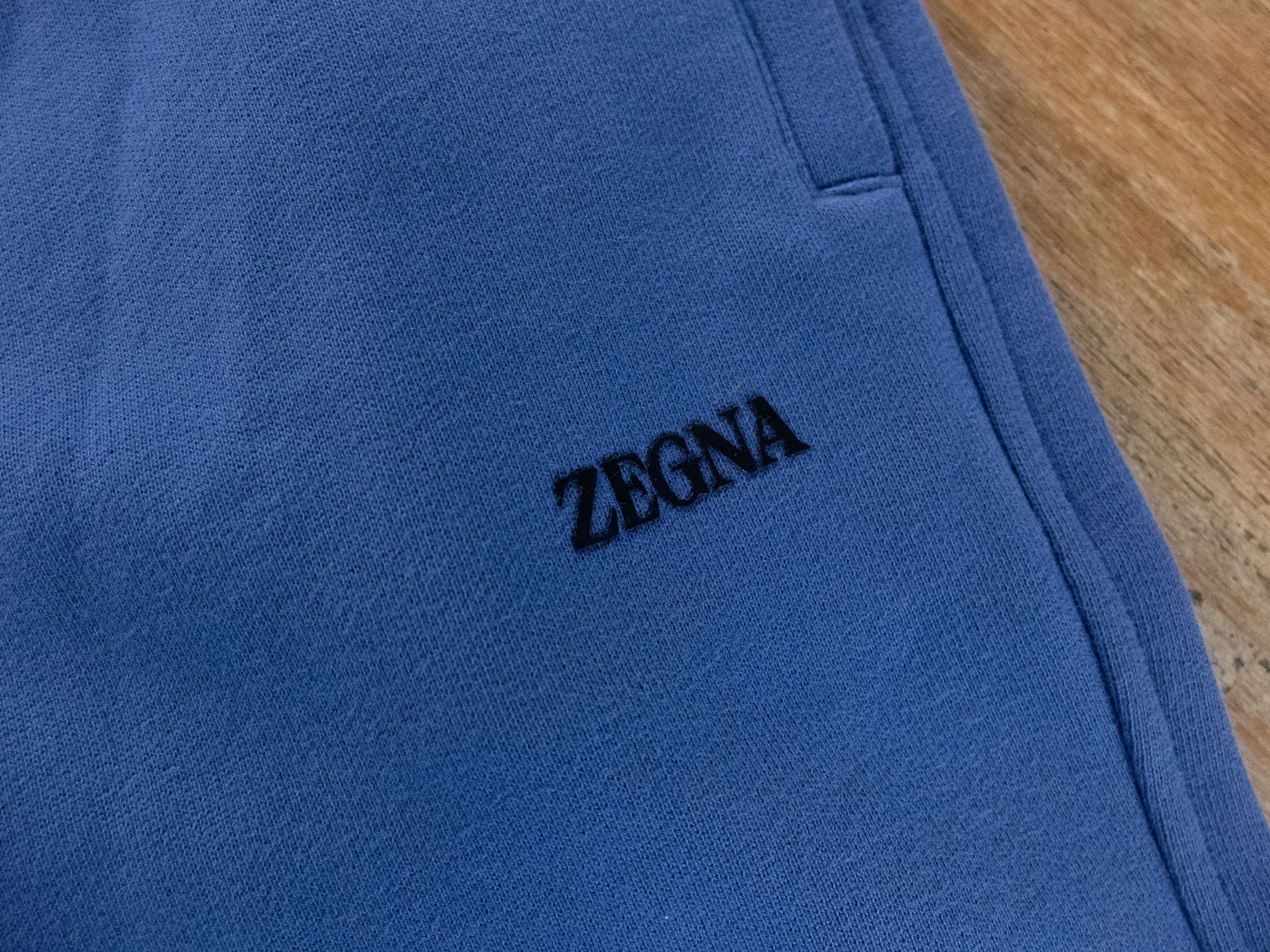 Ermenegildo Zegna ZEGNA blue cotton jogger sweatpants Size 50 IT / Large Size US 34 / EU 50 - 8 Thumbnail