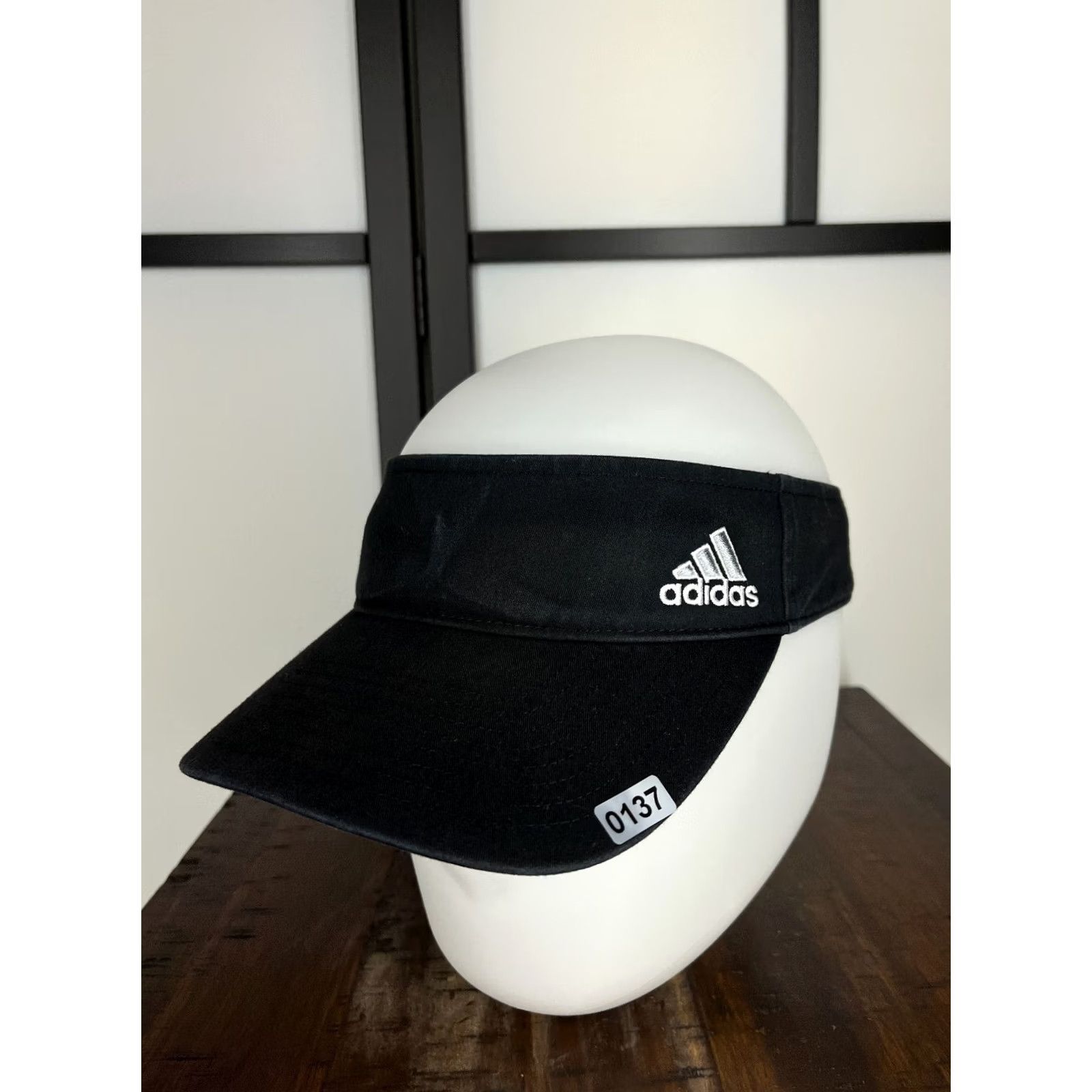 Adidas Adidas Visor Black Twill Cotton Climalite Adjustable One Size Baseball Golf Hat Cap Unisex Adults Men Women Mens Womens Boys Girls Size ONE SIZE - 4 Thumbnail