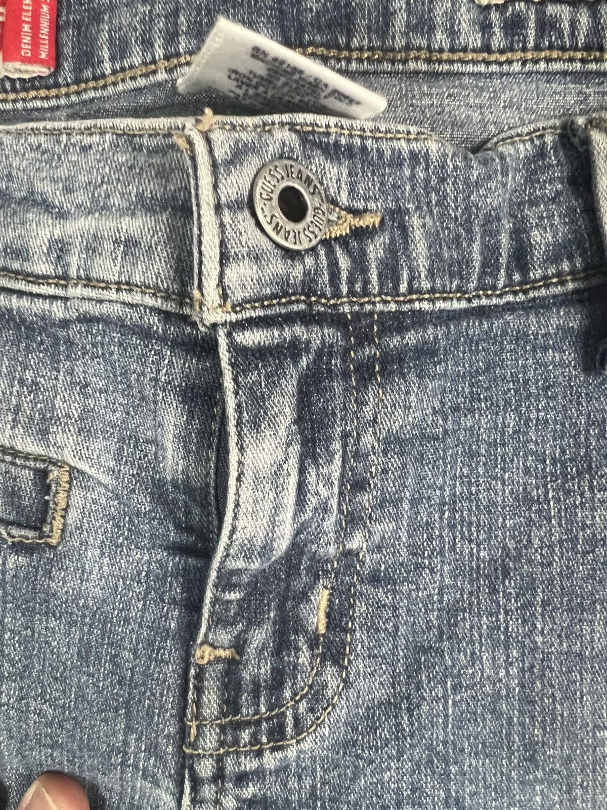 Guess RARE 🔥Guess Bondage Flare Jeans like LGB If Six Was Nine Size 28" / US 6 / IT 42 - 3 Thumbnail
