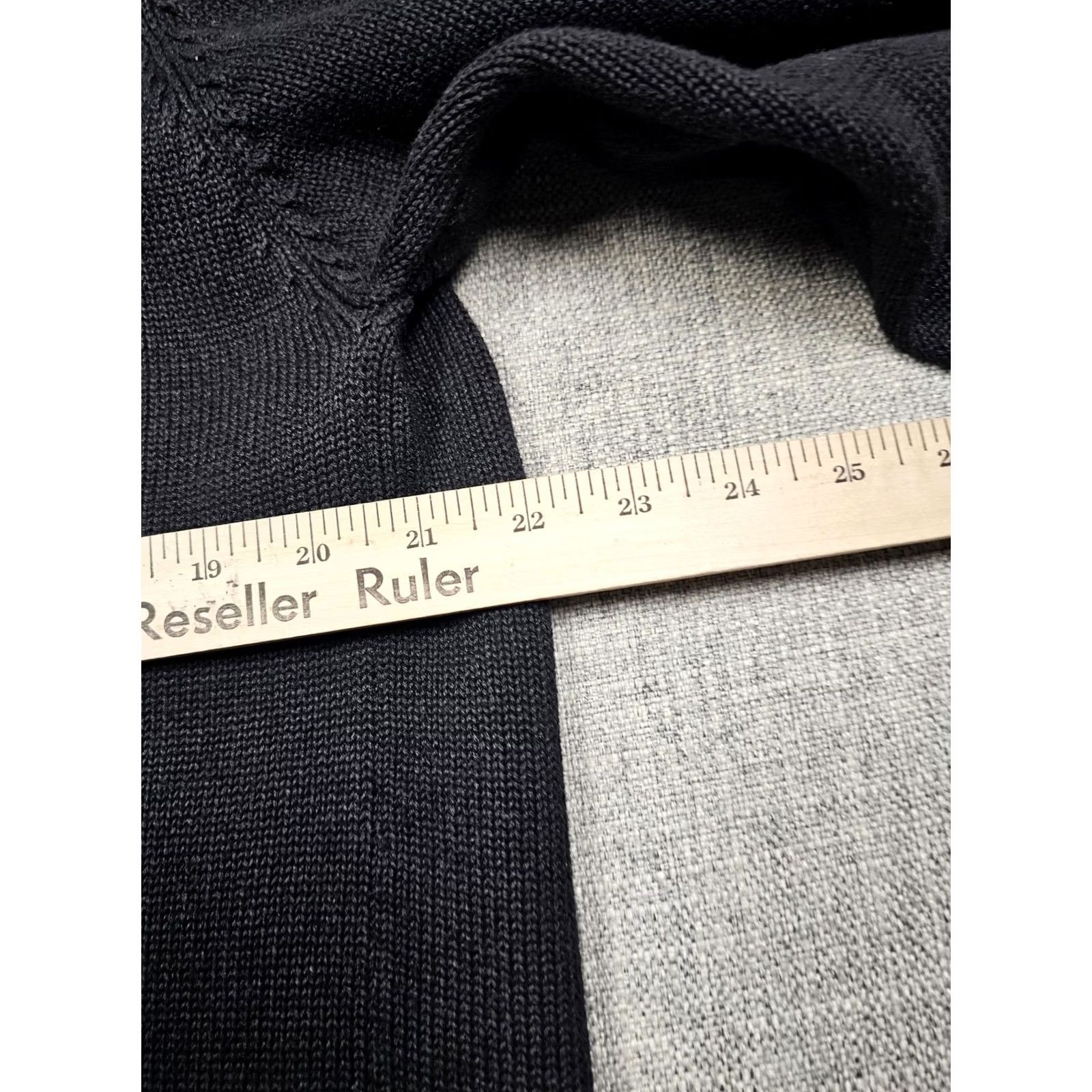Vintage Michael Simon Cardigan Sweater Womens 2 Black Christmas Ornaments 90s, Women's (Size Xs) — image 6 of 6