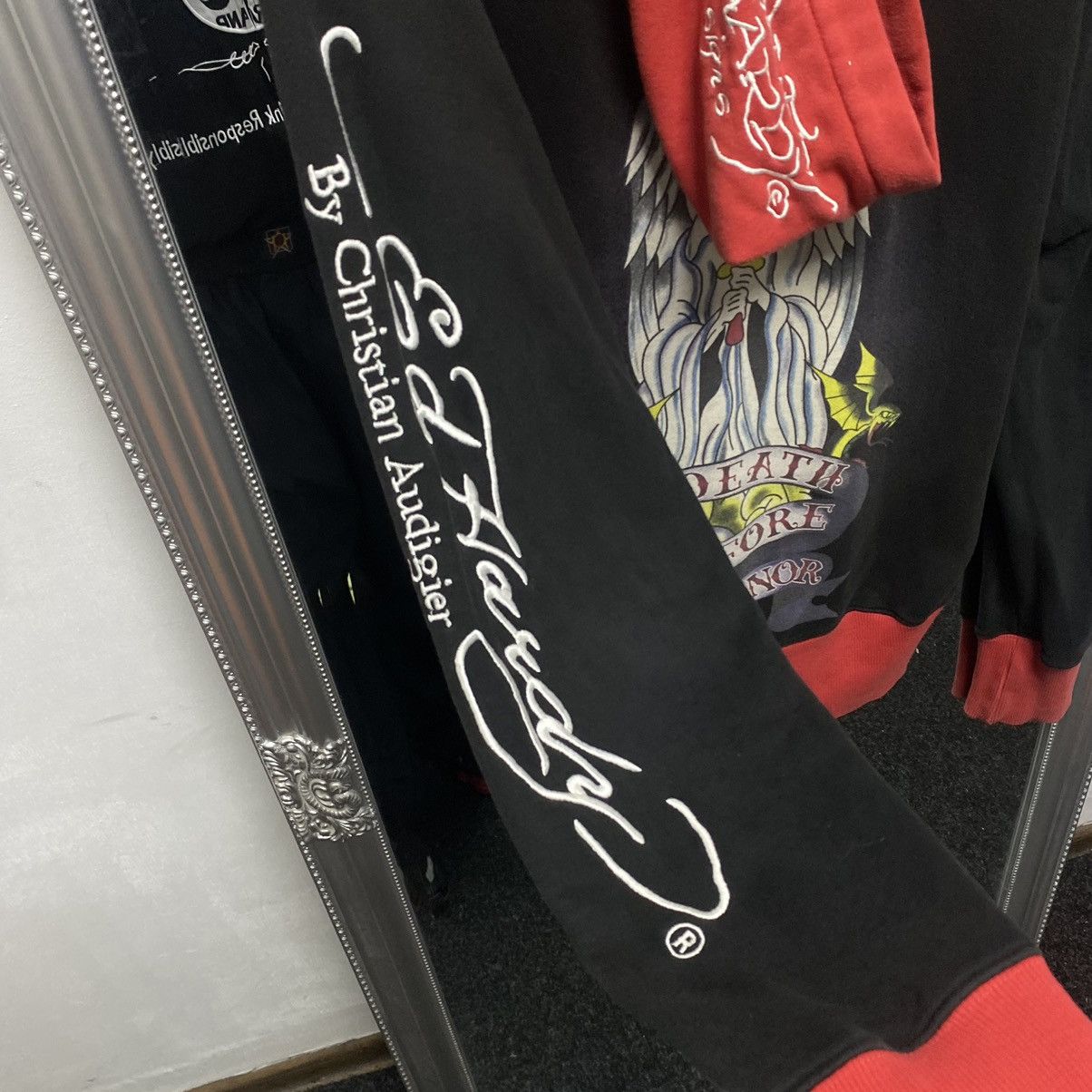 Ed Hardy Vintage Ed hardy Zip Hoodie Y2K By Christian Audigier Size US M / EU 48-50 / 2 - 4 Thumbnail