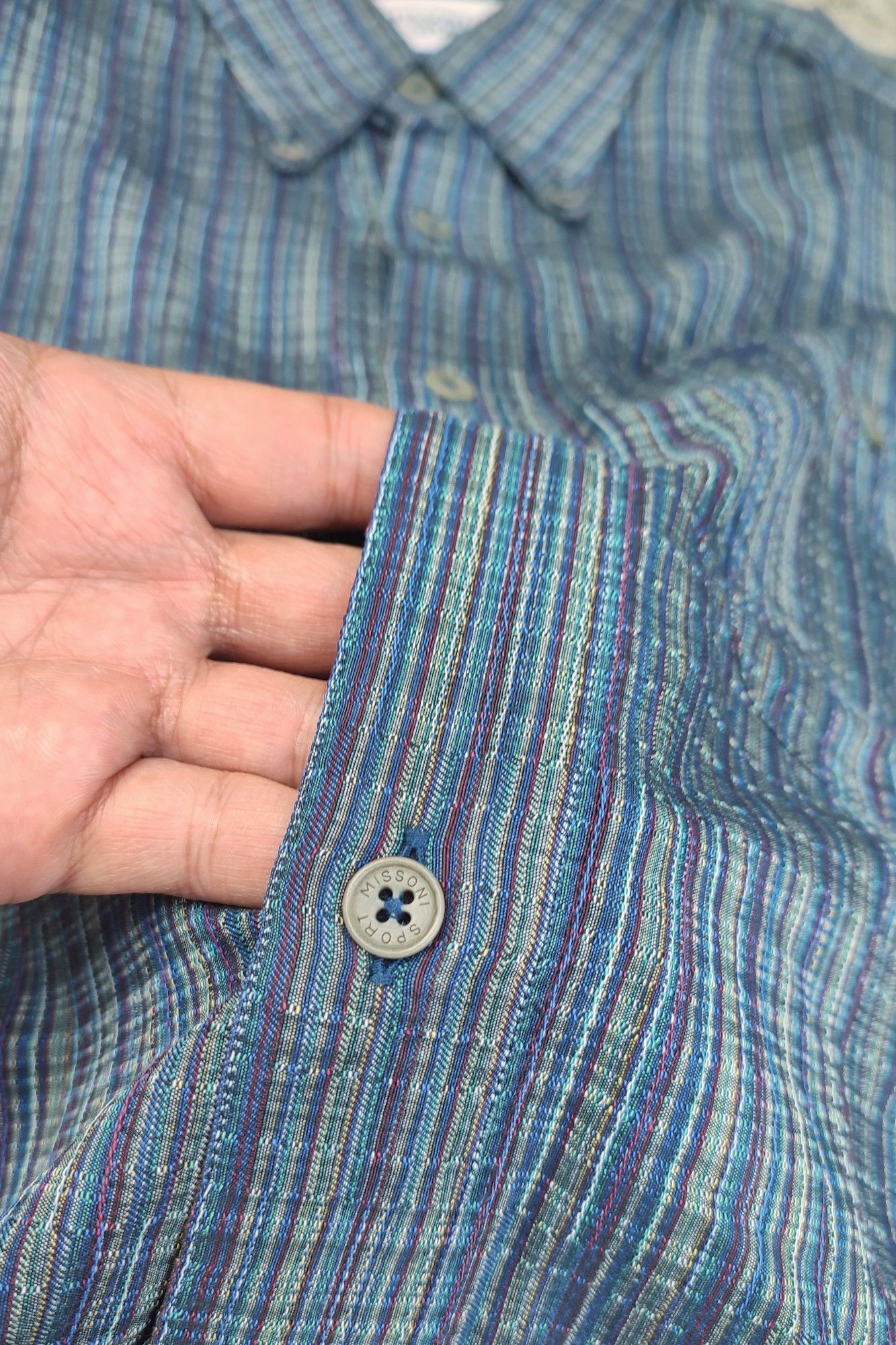 If Six Was Nine × Missoni Missoni Sport Vintage shirt Size US M / EU 48-50 / 2 - 7 Thumbnail