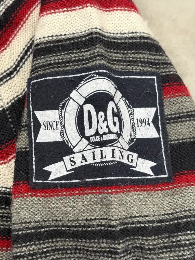 Dolce & Gabbana AW2006 Dolce & Gabbana Multi-Color Striped Wool Turtleneck Sweater Size US S / EU 44-46 / 1 - 9 Thumbnail