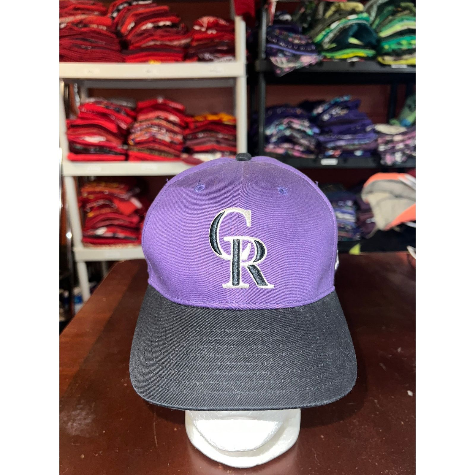 MLB Colorado Rockies New Era Hat Genuine MLB Cap Snapback VTG Size ONE SIZE - 1 Thumbnail