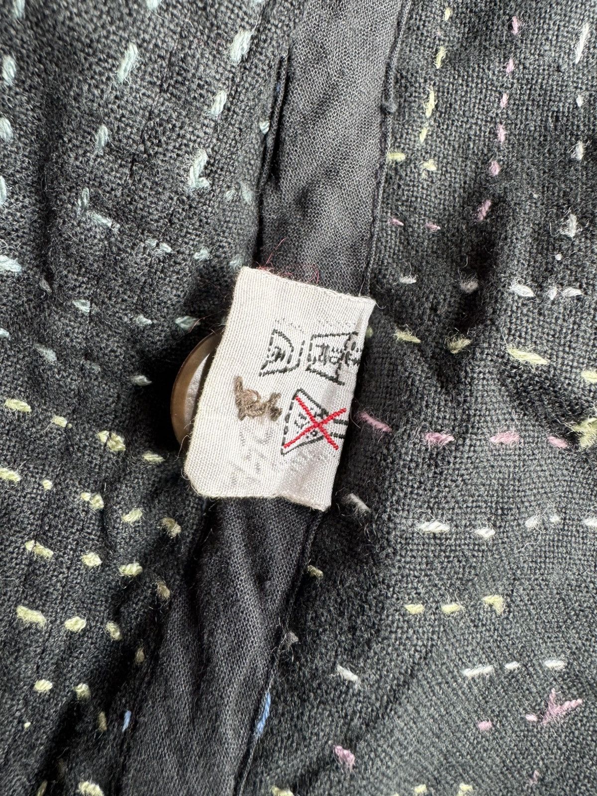Japanese Brand VERY RARE VINTAGE JACKET SASHIKO BORO HANDMADE STITCHING Size US L / EU 52-54 / 3 - 6 Thumbnail