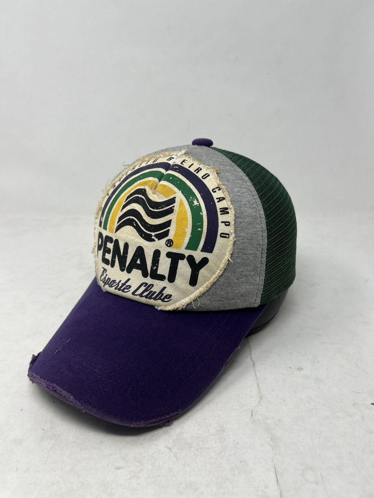 If Six Was Nine Penalty Espirito Distressed Trucker Hat Size ONE SIZE - 1 Thumbnail