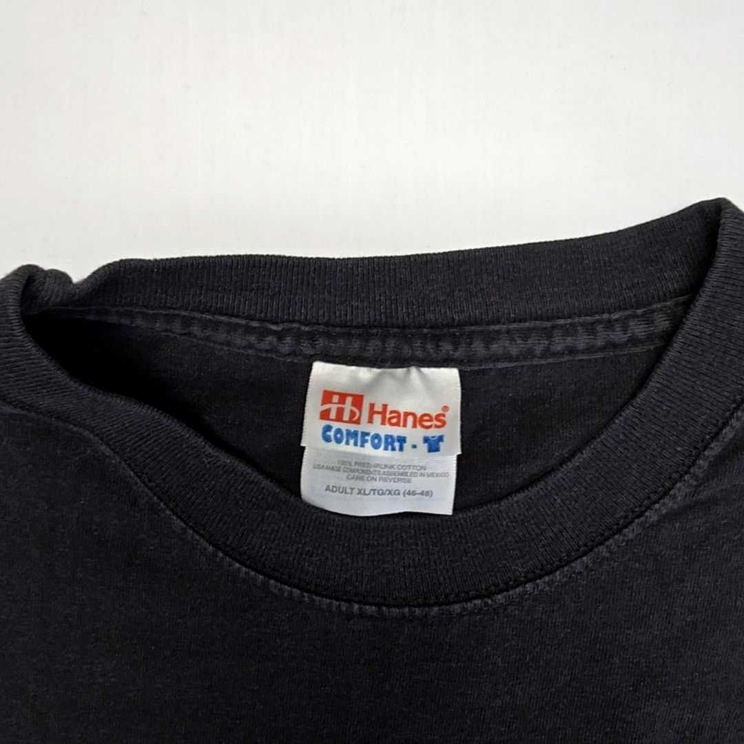 Hanes Vintage Red River Memorial Day Run XL Black Motorcycle Tee Size US XL / EU 56 / 4 - 5 Thumbnail