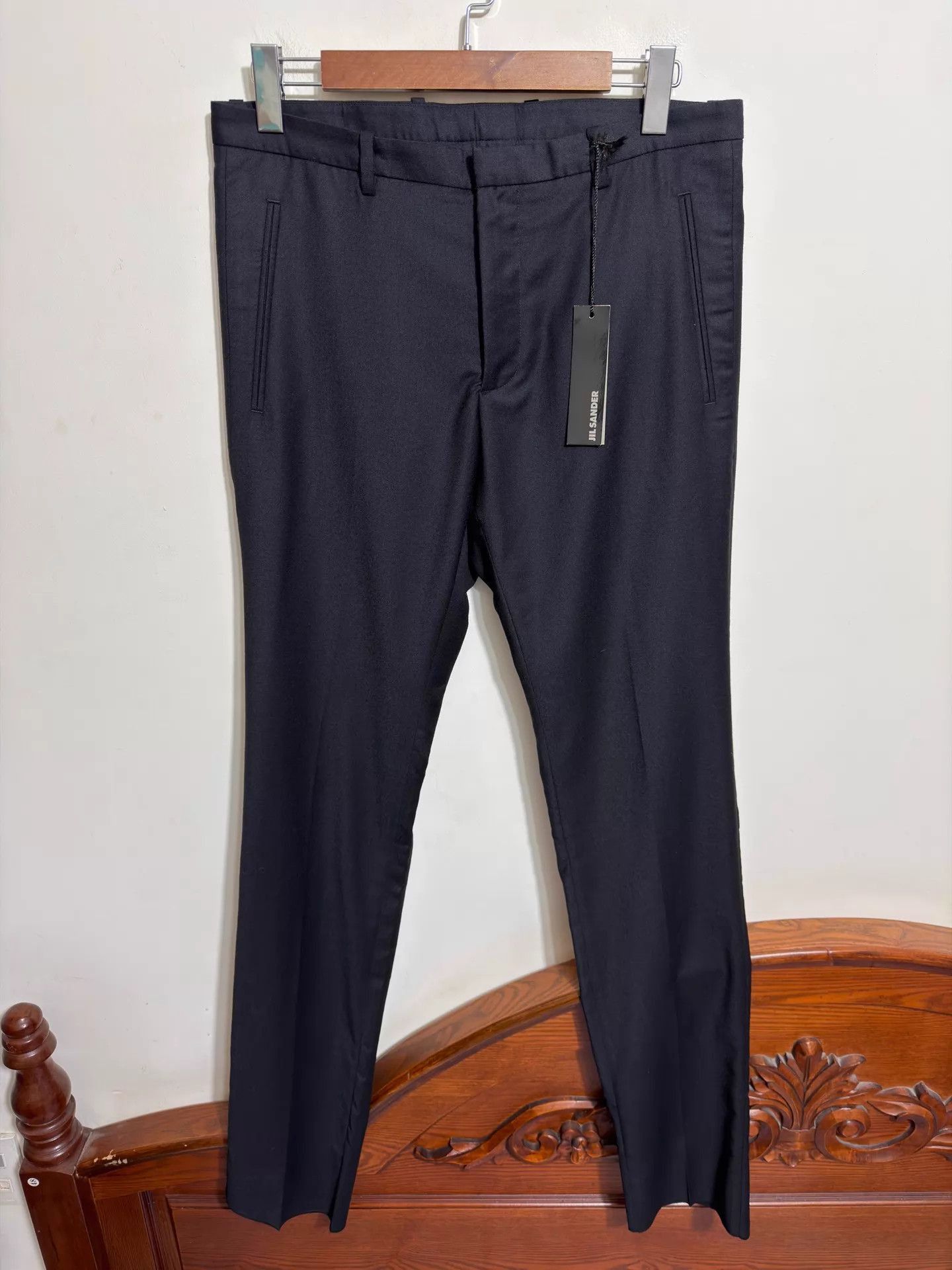 Jil Sander Black Casual Pants Size 32 Size US 32 / EU 48 - 1 Thumbnail