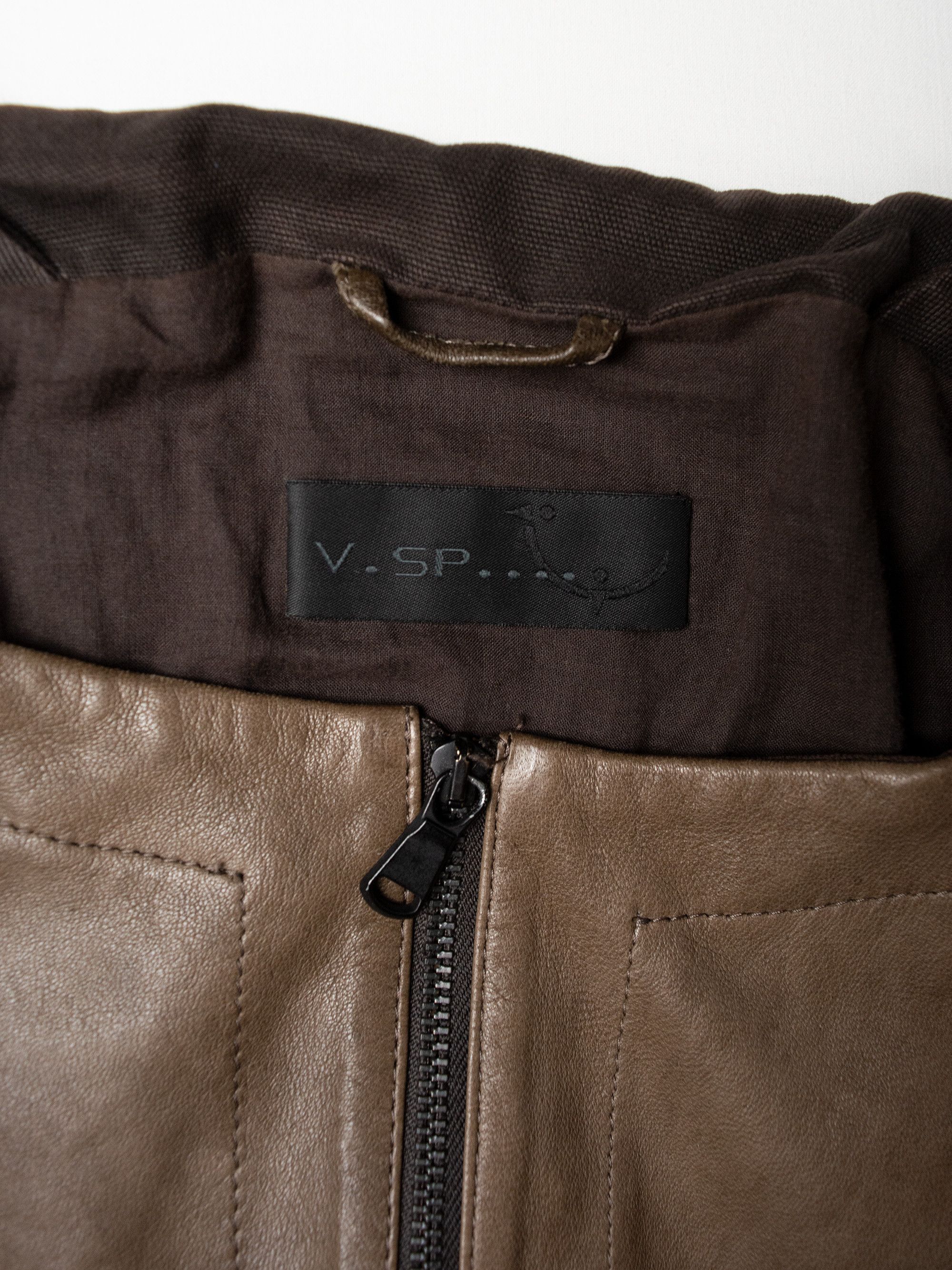 Other V.SP.... - women's moto leather jacket Size S / US 4 / IT 40 - 9 Thumbnail