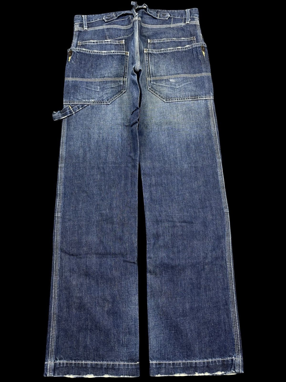 Avirex 💥Baggy💥AVIREX Military Multi Round Pocket Denim F711 Size US 32 / EU 48 - 2 Thumbnail