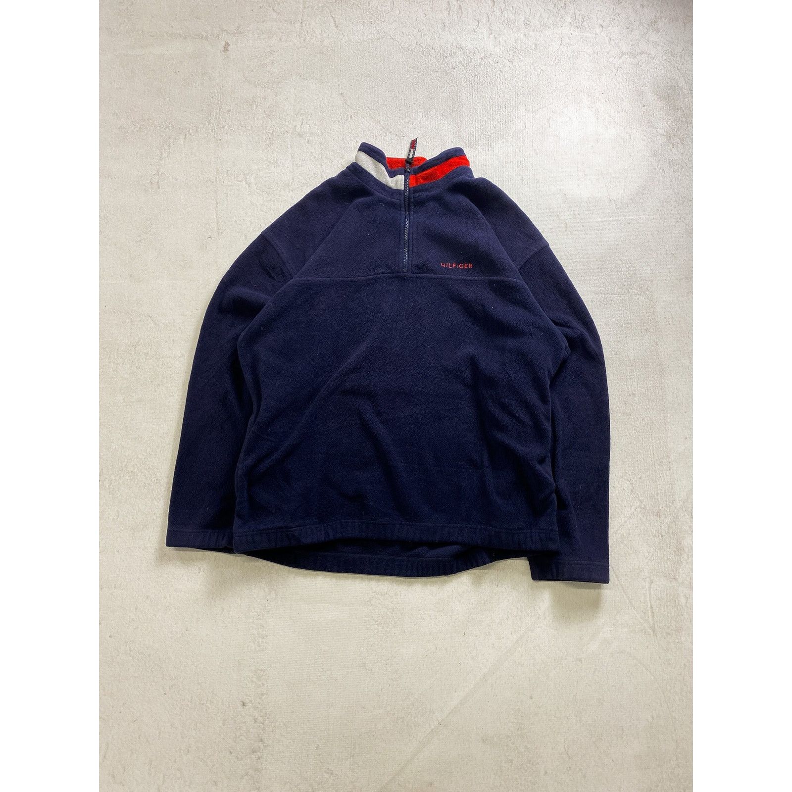 Tommy Hilfiger Vintage 00s Tommy Hilfiger Blue Sweatshirt - Men's 2XL Size US XXL / EU 58 / 5 - 1 Thumbnail