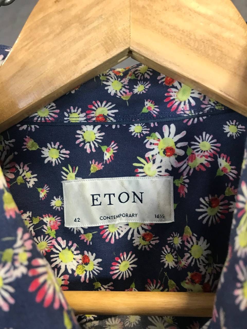 Eton Eton luxury designer crazy art shirt Size US L / EU 52-54 / 3 - 3 Thumbnail