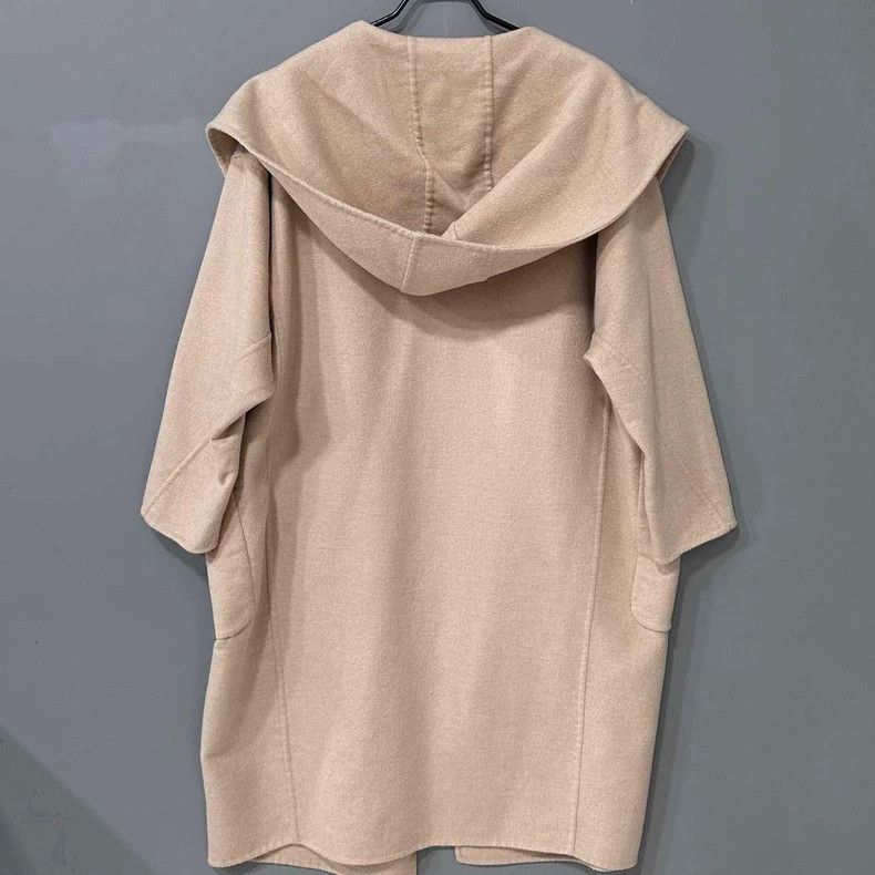 Max Mara Max Mara Oatmeal Long Bathrobe Coat Size S / US 4 / IT 40 - 3 Thumbnail