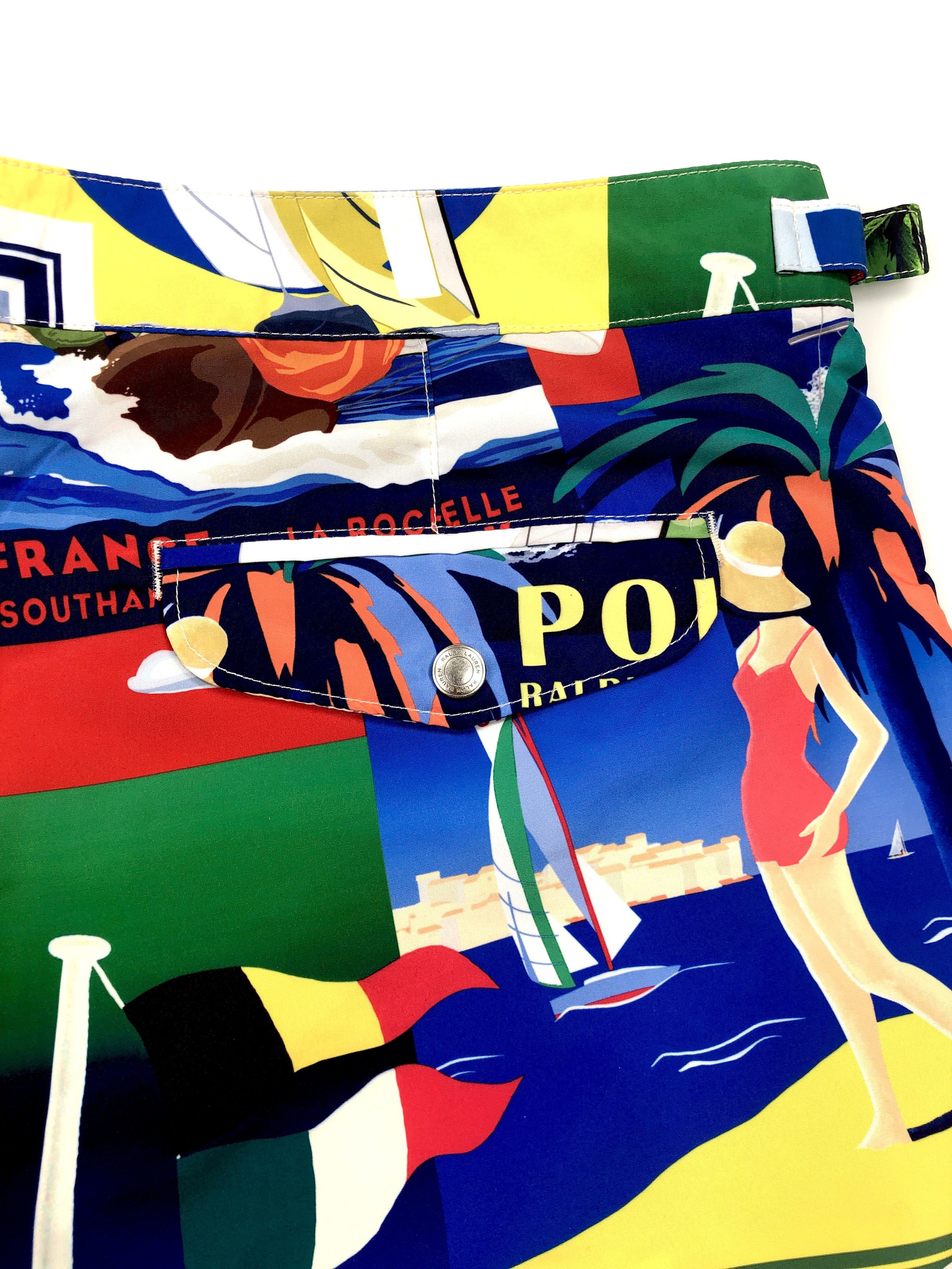 Polo Ralph Lauren NWT POLO RALPH LAUREN 5.75 INCH MONACO SWIM TRUNK SIZE 38 Size US 38 / EU 54 - 6 Thumbnail