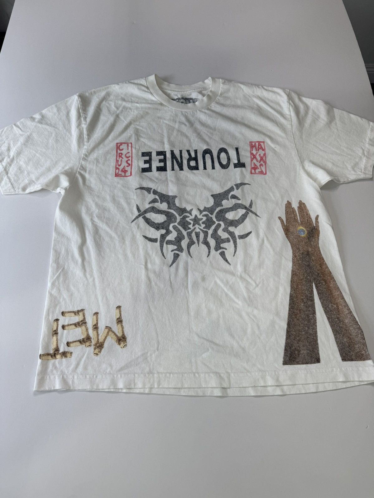 Travis Scott Travis Scott Graphic Tshirt Size US XL / EU 56 / 4 - 1 Thumbnail