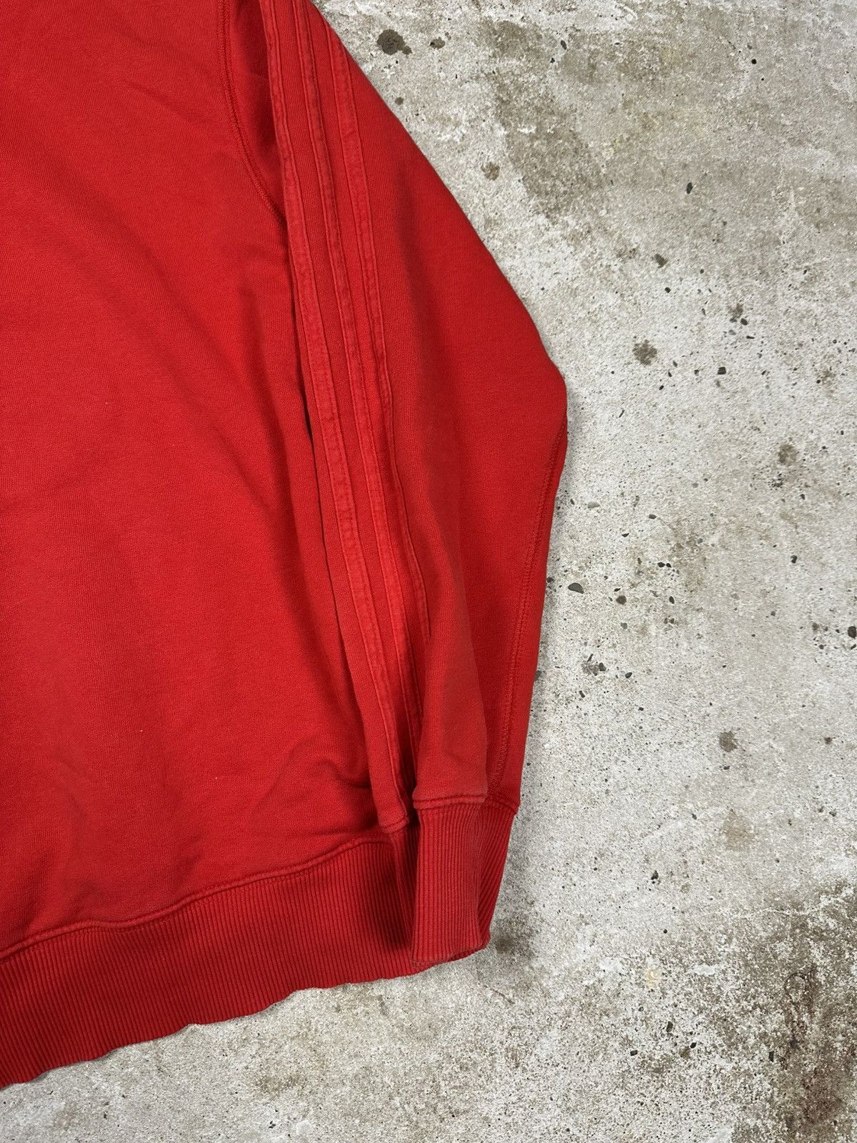 Adidas × Japanese Brand × Vintage Vintage Y2K Adidas Osaka Japan Red Hoodie Sweatshirt Size US S / EU 44-46 / 1 - 11 Thumbnail
