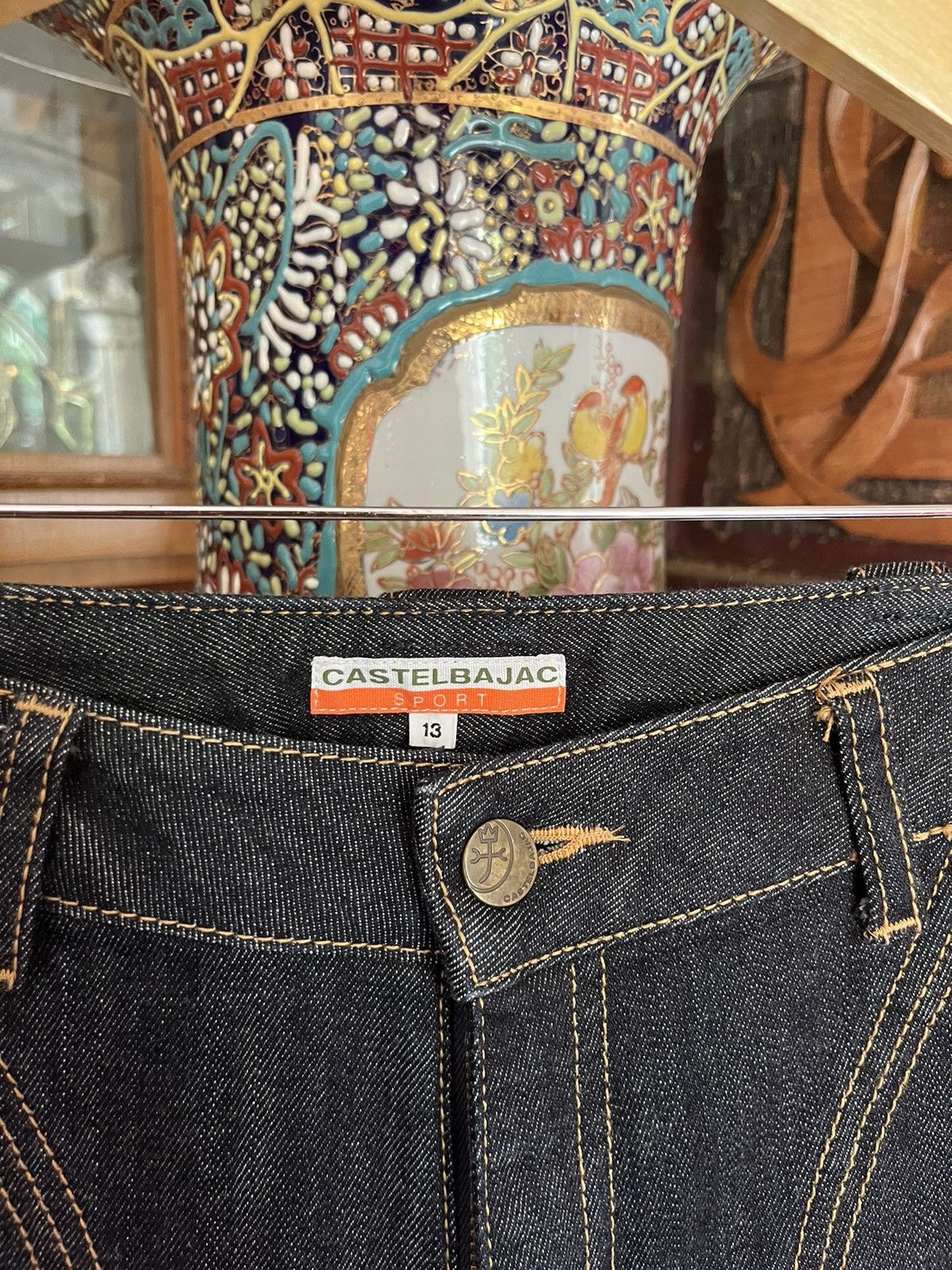 Jean Charles De Castelbajac Y2K Castelbajac Flared Jeans Size US 31 - 4 Thumbnail