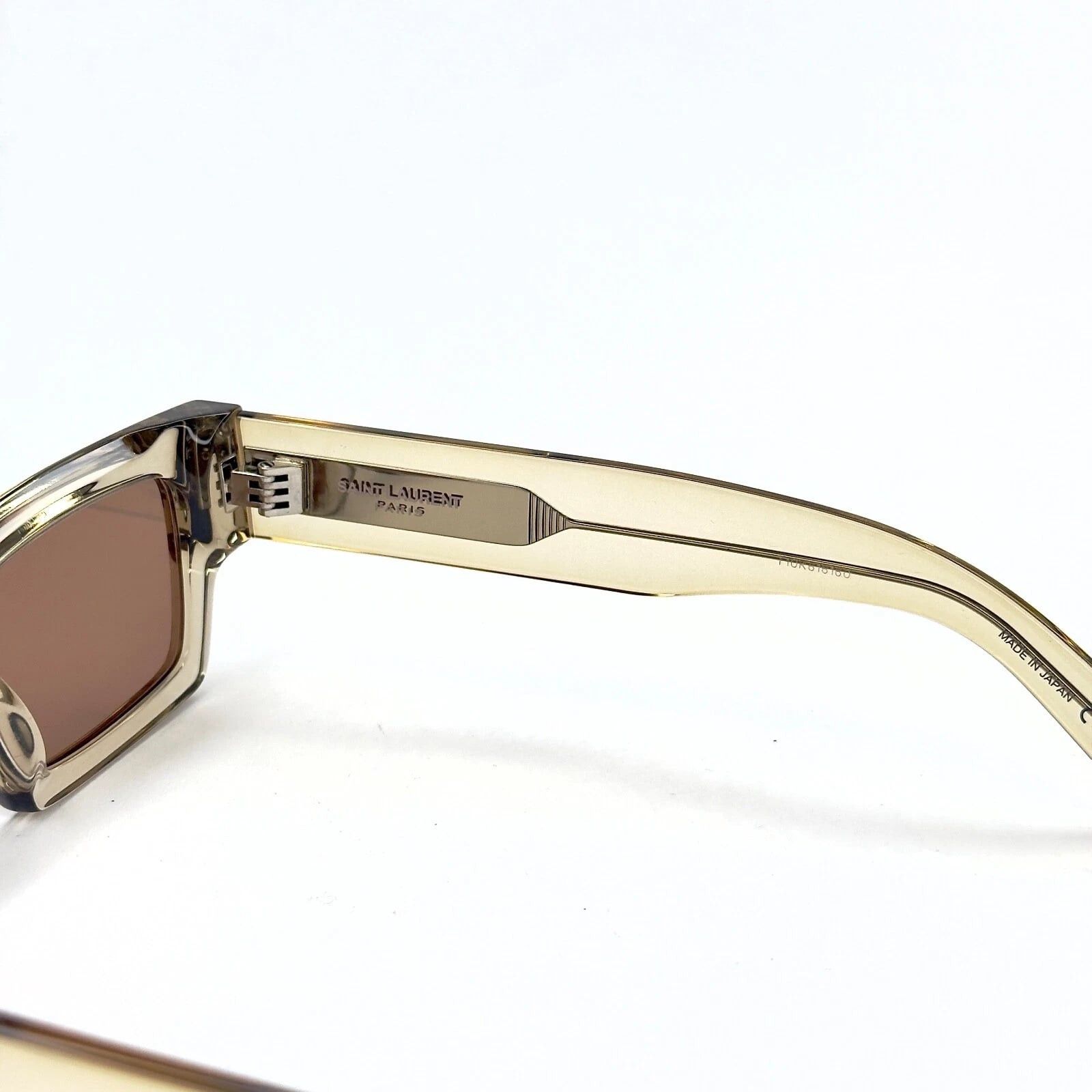 Yves Saint Laurent SAINT LAURENT Naked Wirecore SL 572 SL572 006 Sunglasses Size ONE SIZE - 3 Thumbnail