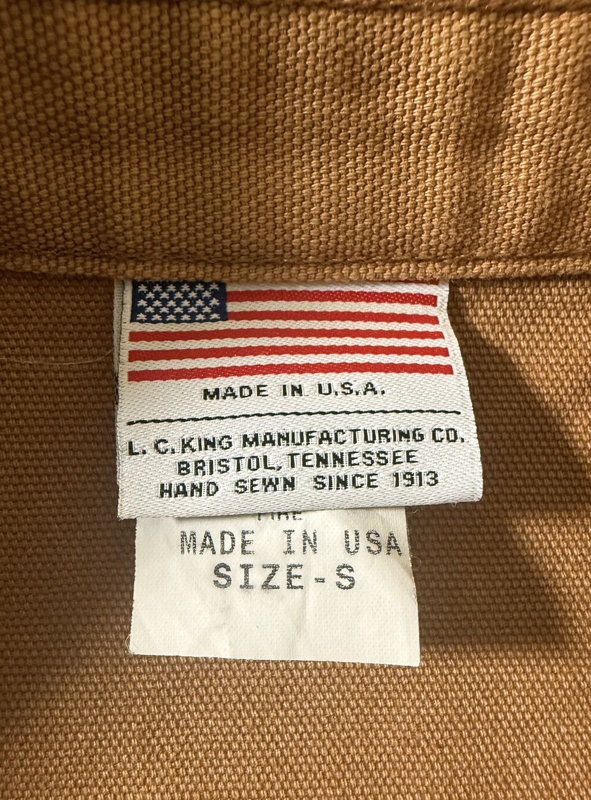 Pointer Pointer Brand Duck Canvas Chore Jacket Made In USA Size S Size US S / EU 44-46 / 1 - 5 Thumbnail