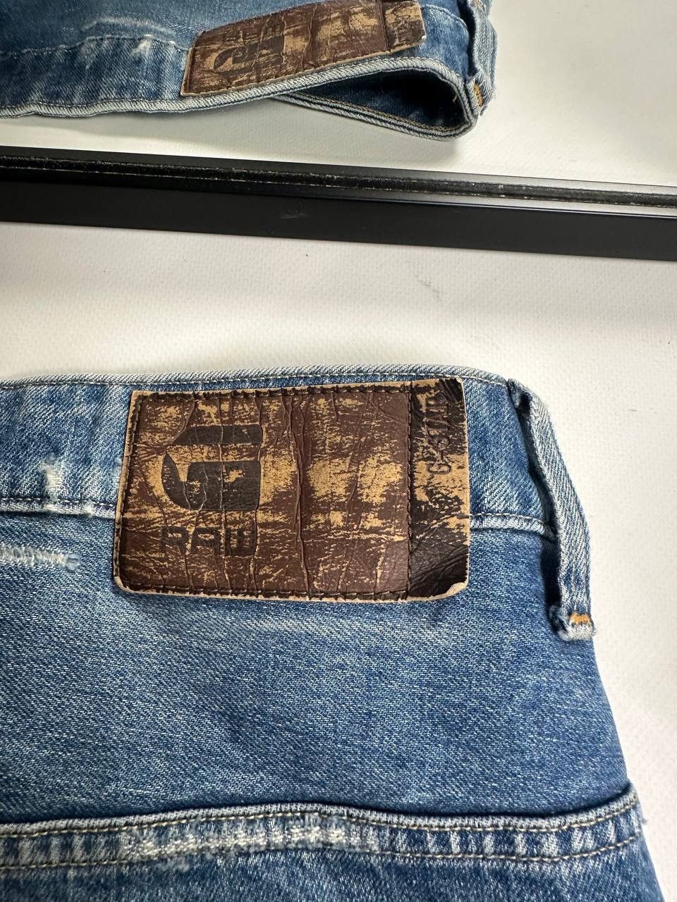 G-Star Distressed Vintage G Star Denim Opium Jeans 00s Size US 32 / EU 48 - 11 Thumbnail