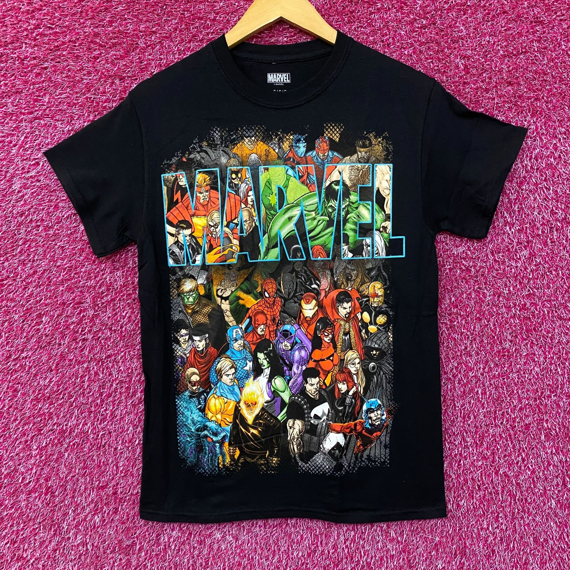 Marvel Comics Marvel Team Up Group Shot Graphic Design T-Shirt Small Size US S / EU 44-46 / 1 - 1 Thumbnail
