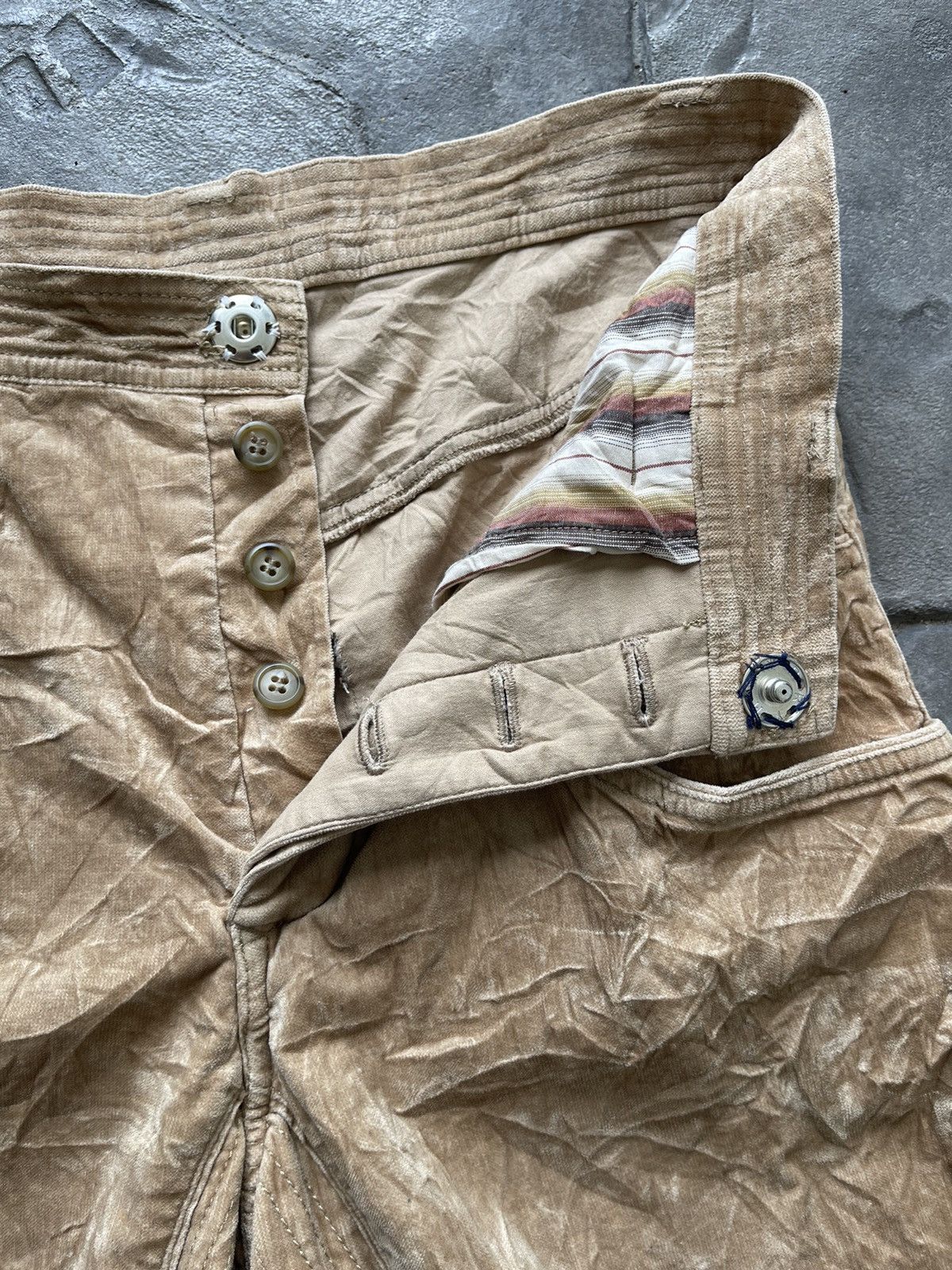 Issey Miyake JAPAN MADE Tsumori Chisato Double Pocket Corduroy Shorts Size US 28 / EU 44 - 6 Thumbnail