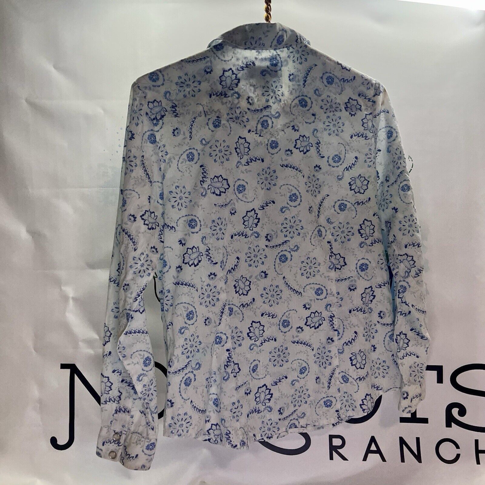 Pendleton Women’s Pendleton Pearl Snap Western Paisley Shirt Size S / US 4 / IT 40 - 2 Thumbnail