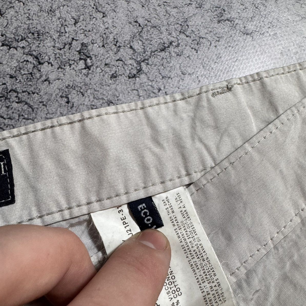 Giorgio Armani Vintage Rare Armani EcoWash Pants Size US 38 / EU 54 - 10 Thumbnail