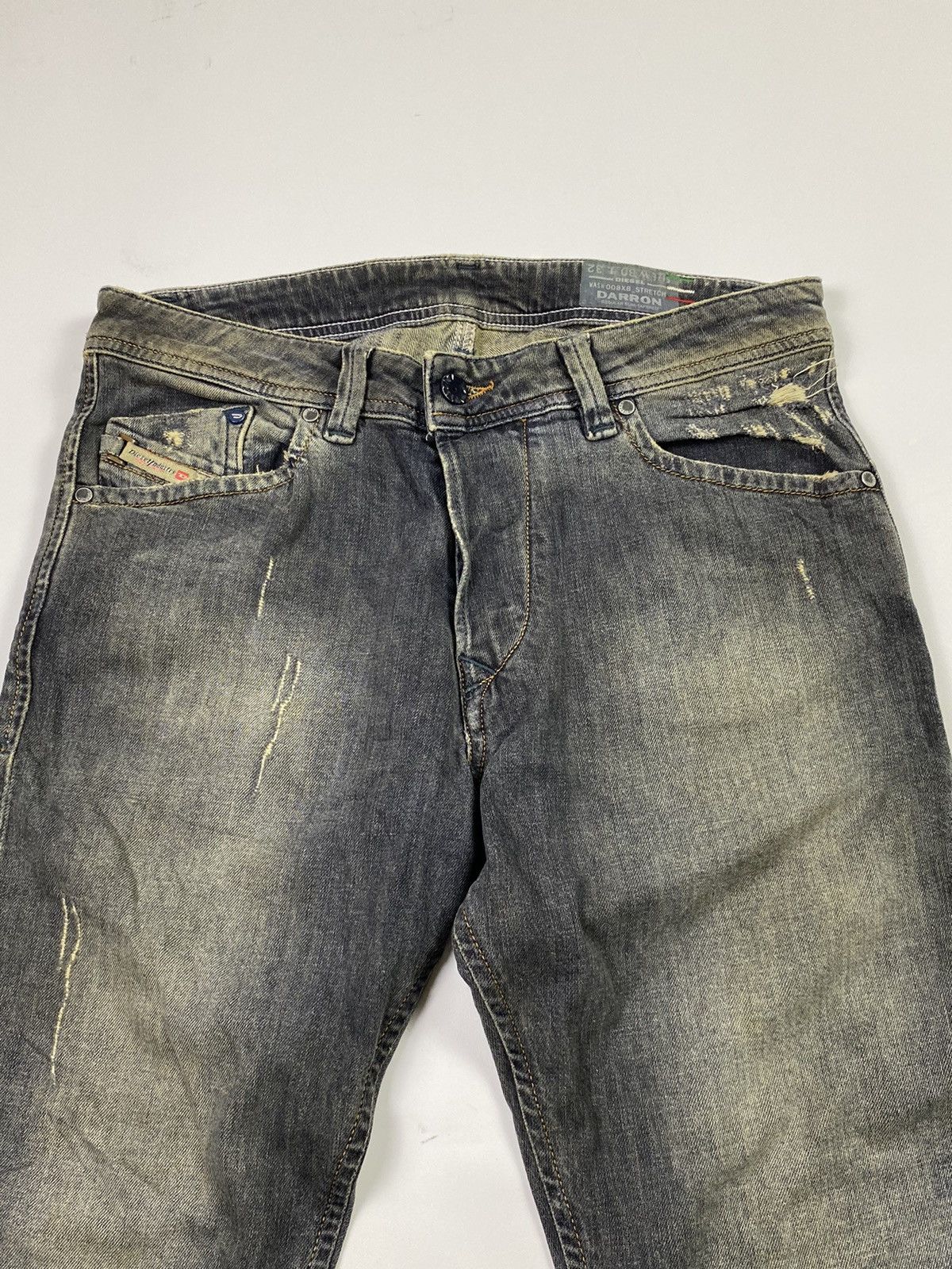 Designer × Diesel × If Six Was Nine diesel distress darron wash jeans pant Size US 31 - 4 Thumbnail