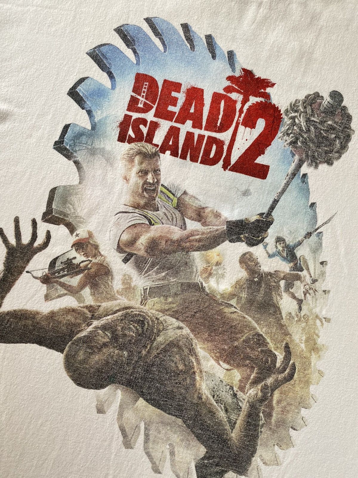 Playstation Rare Dead Island2 2014 Game Horror Promo T-Shirt Size US L / EU 52-54 / 3 - 3 Thumbnail