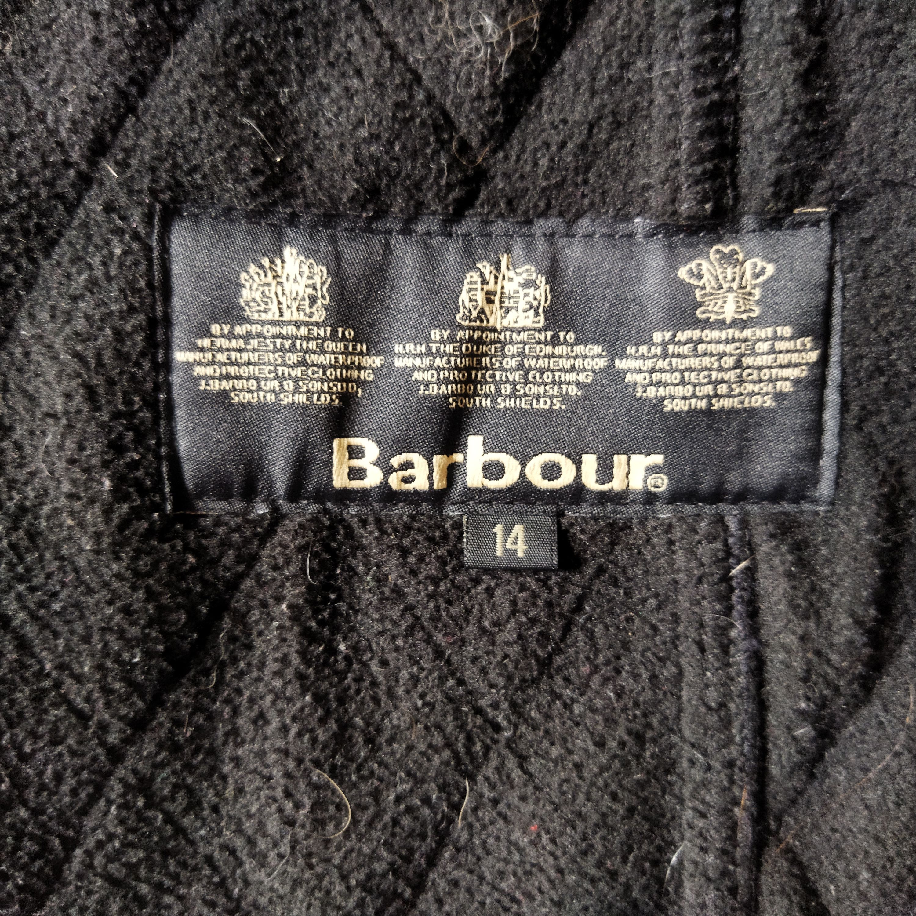 Barbour × Vintage Women’s Quilted Bomber Jacket Barbour International Size 10 Size L / US 10 / IT 46 - 8 Thumbnail