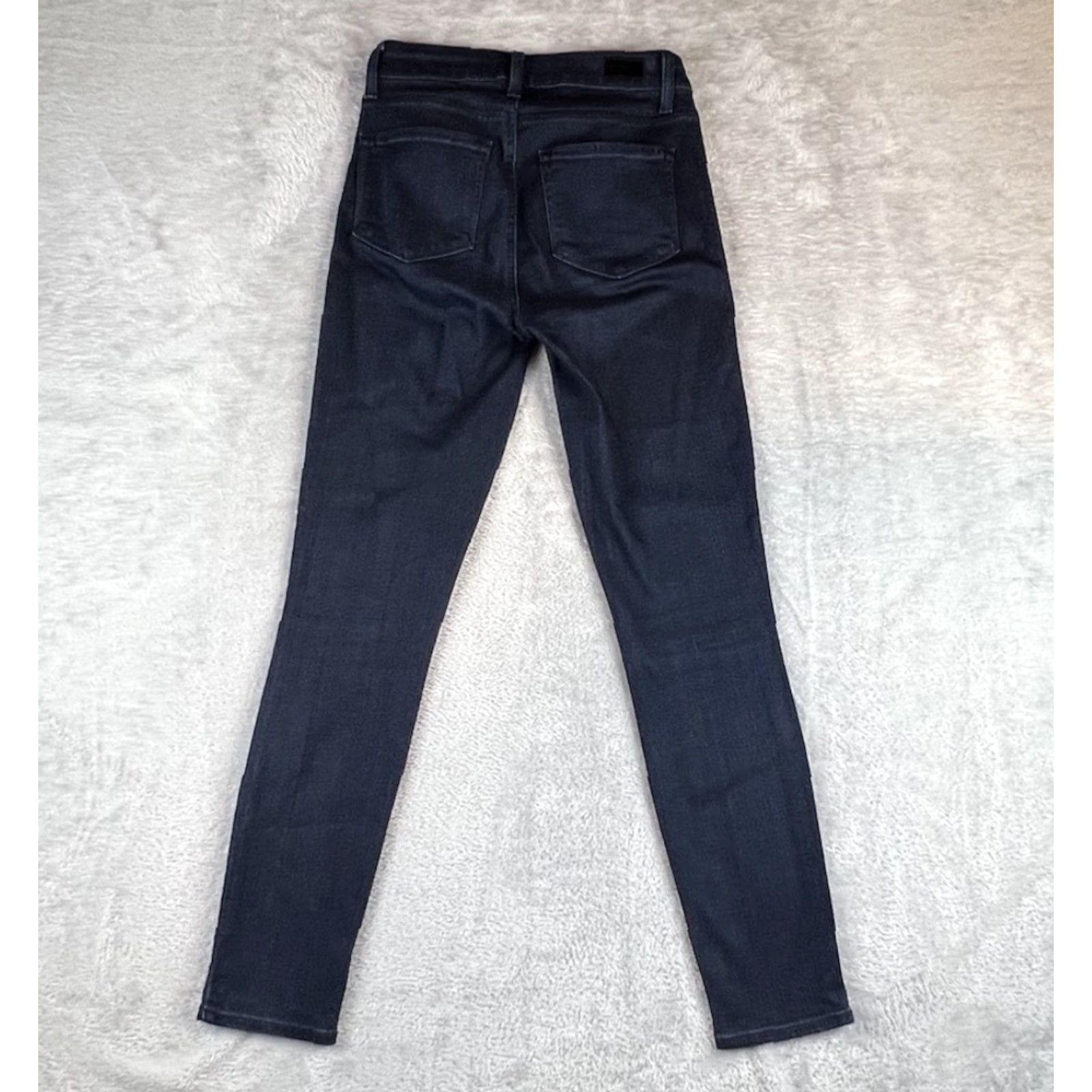 Paige VINTAGE Paige Margot Ankle jeans Womens 24 Blue stretch denim Skinny Dark Wash Denim Size 42" / US 20 - 2 Thumbnail