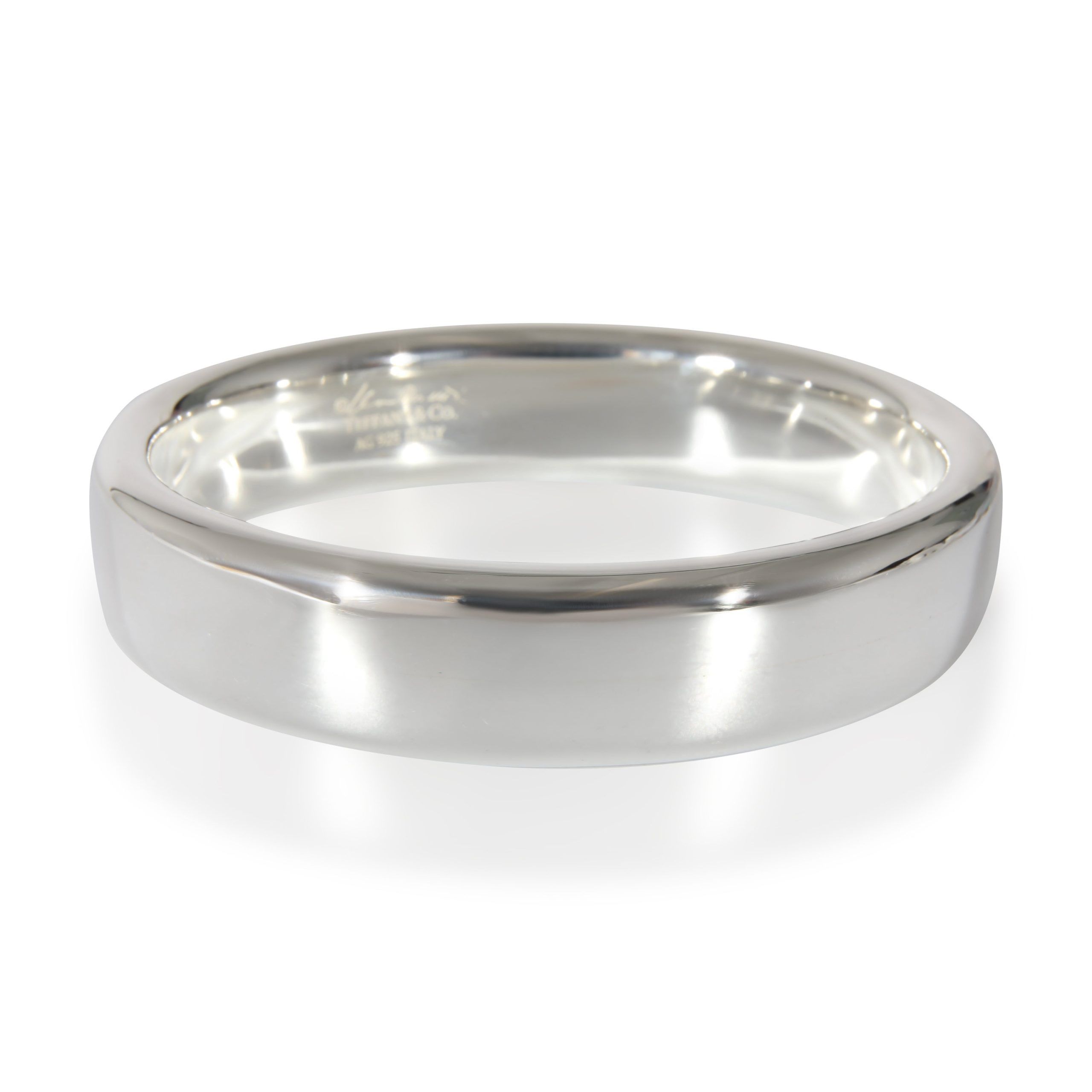 image of Tiffany Co Tiffany & Co. Elsa Peretti Doughnut Bangle In Sterling Silver, Women's