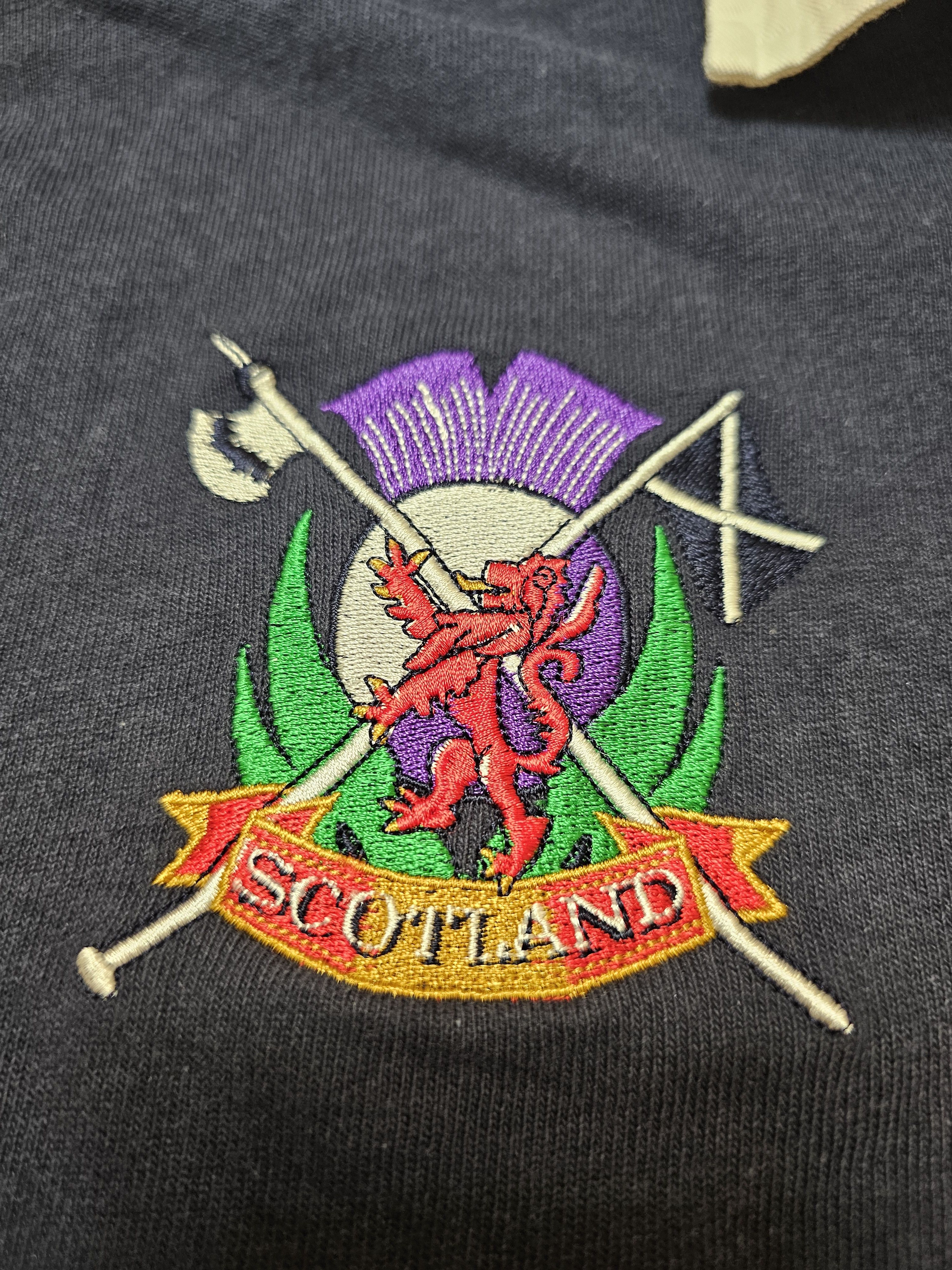 Vintage SCOTLAND RUGBY VINTAGE SHIRT POLO 2000 SEVENS RUGBY Size US M / EU 48-50 / 2 - 4 Thumbnail