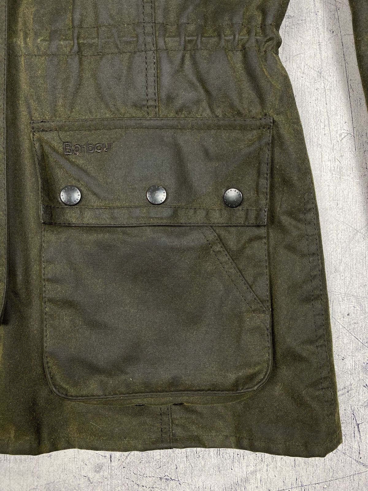 Barbour Barbour Brighton Union Jack Waxed Parka Fur Hood Size M / US 6-8 / IT 42-44 - 13 Thumbnail