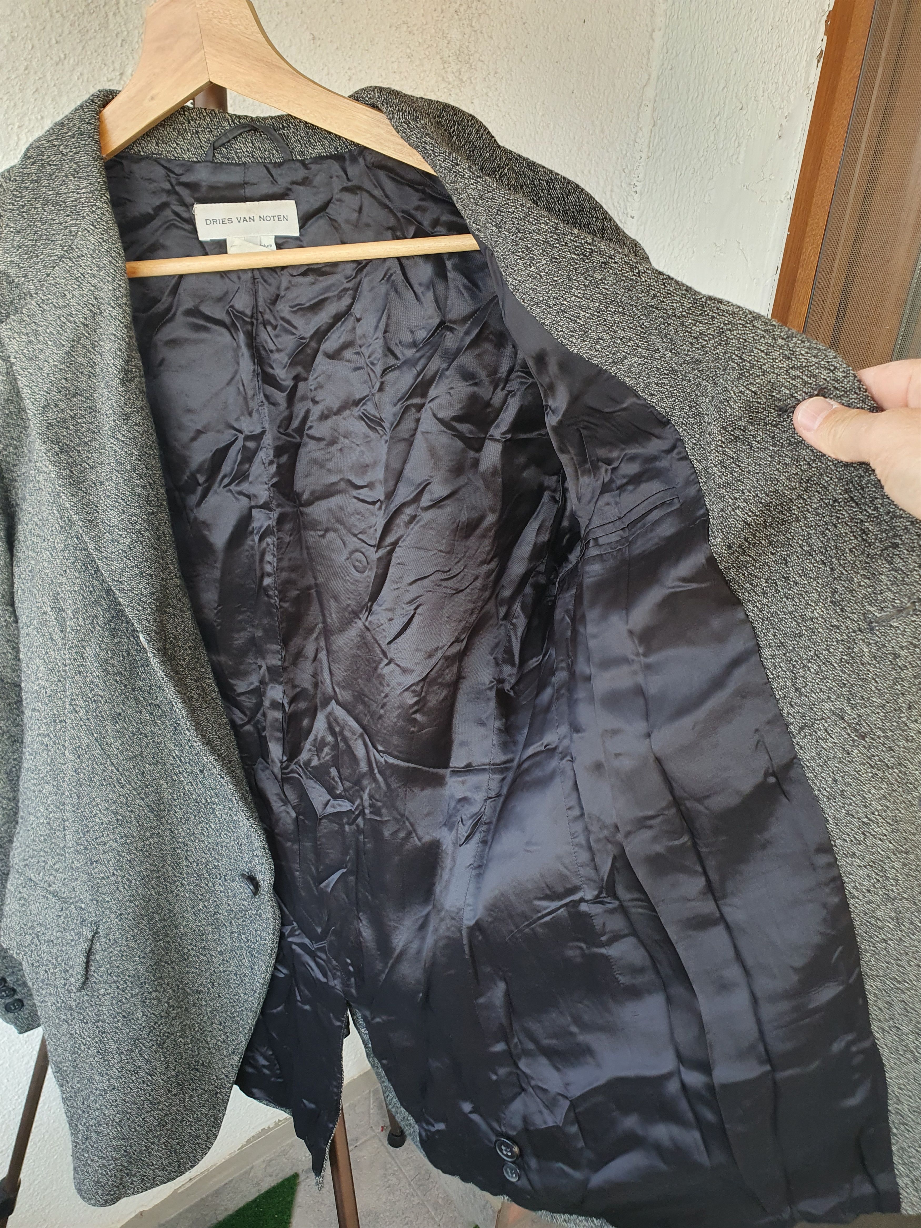 Dries Van Noten Dries Van Noten Wool Blazer Sport Coat Single Breast 50 Size 50R - 11 Thumbnail