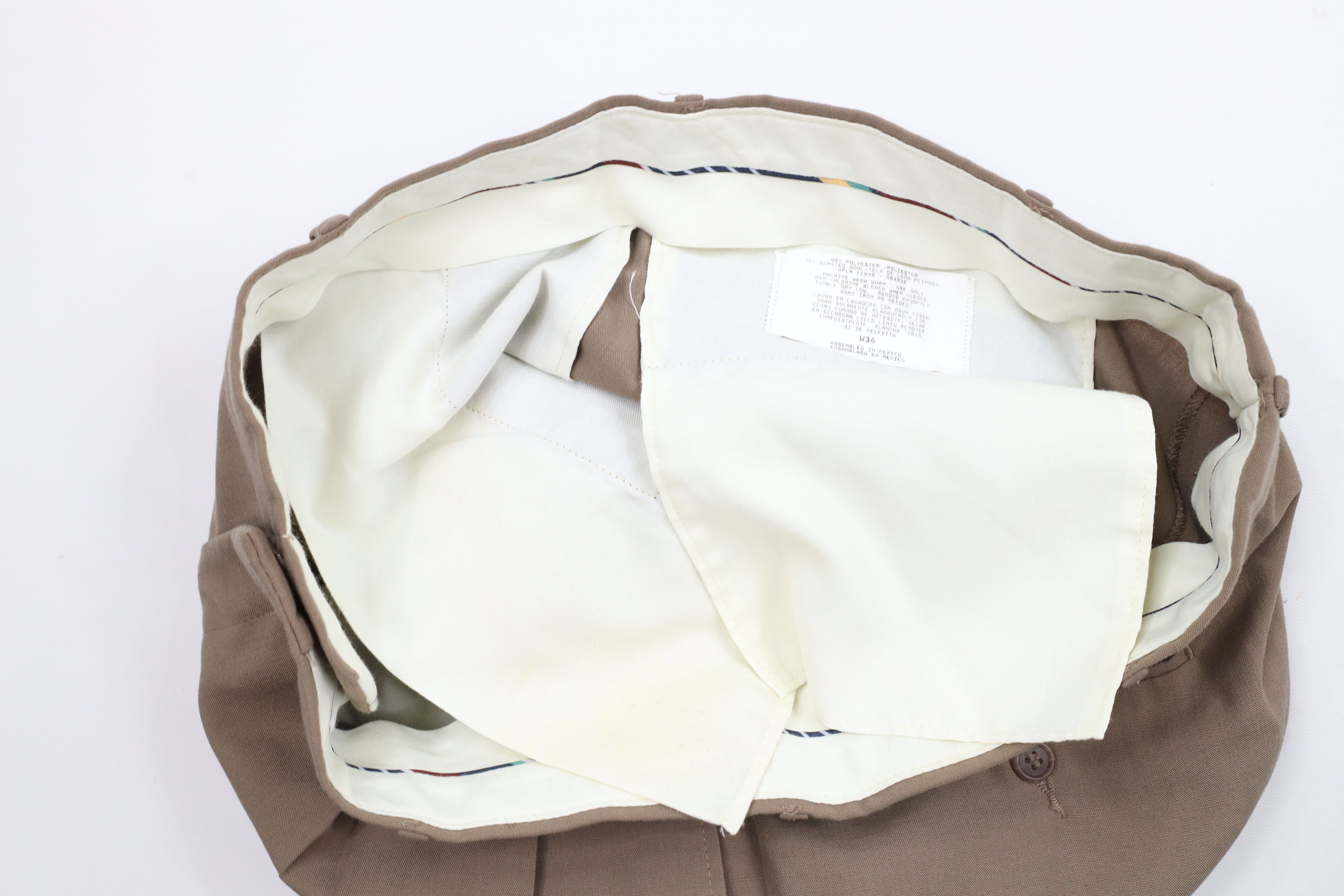 Vintage Vintage 90s Streetwear Blend Flared Wide Leg Chino Pants Size US 36 / EU 52 - 8 Thumbnail