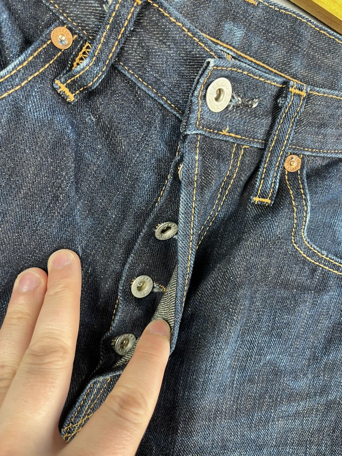RRL Ralph Lauren Everwear denim sleevedj Size US 31 - 7 Thumbnail